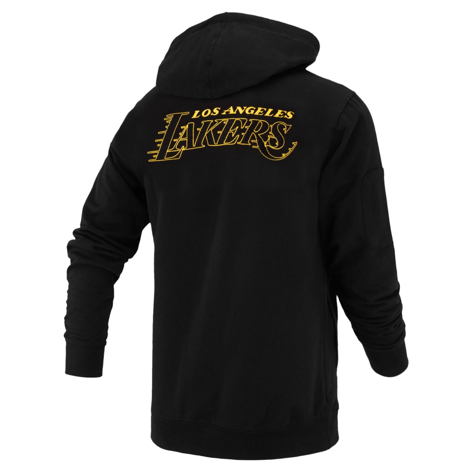 Unisex FISLL Los Angeles Lakers Logoman Shadow Collection Pullover Hoodie - view number 3