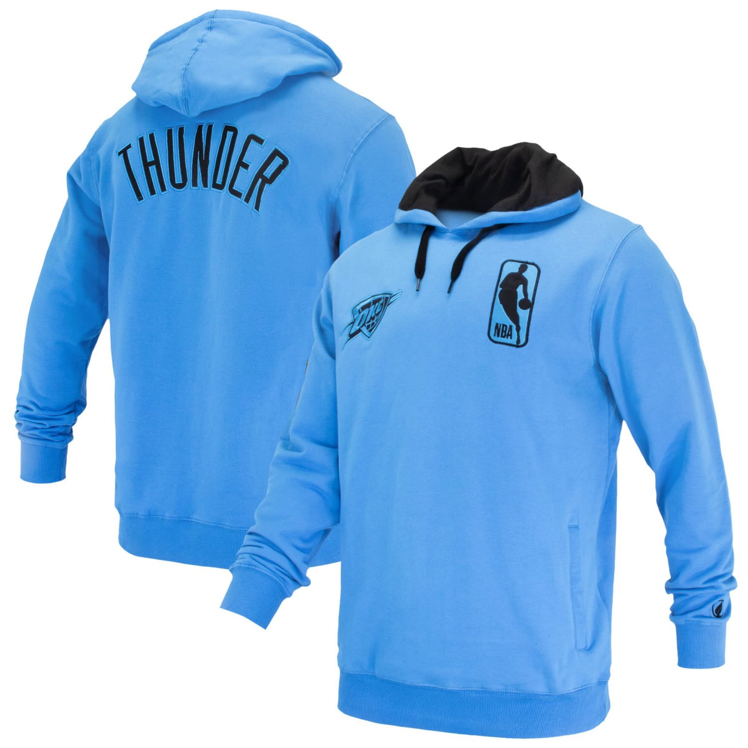 Unisex FISLL Oklahoma City Thunder Logoman Shadow Collection Pullover Hoodie - view number 1