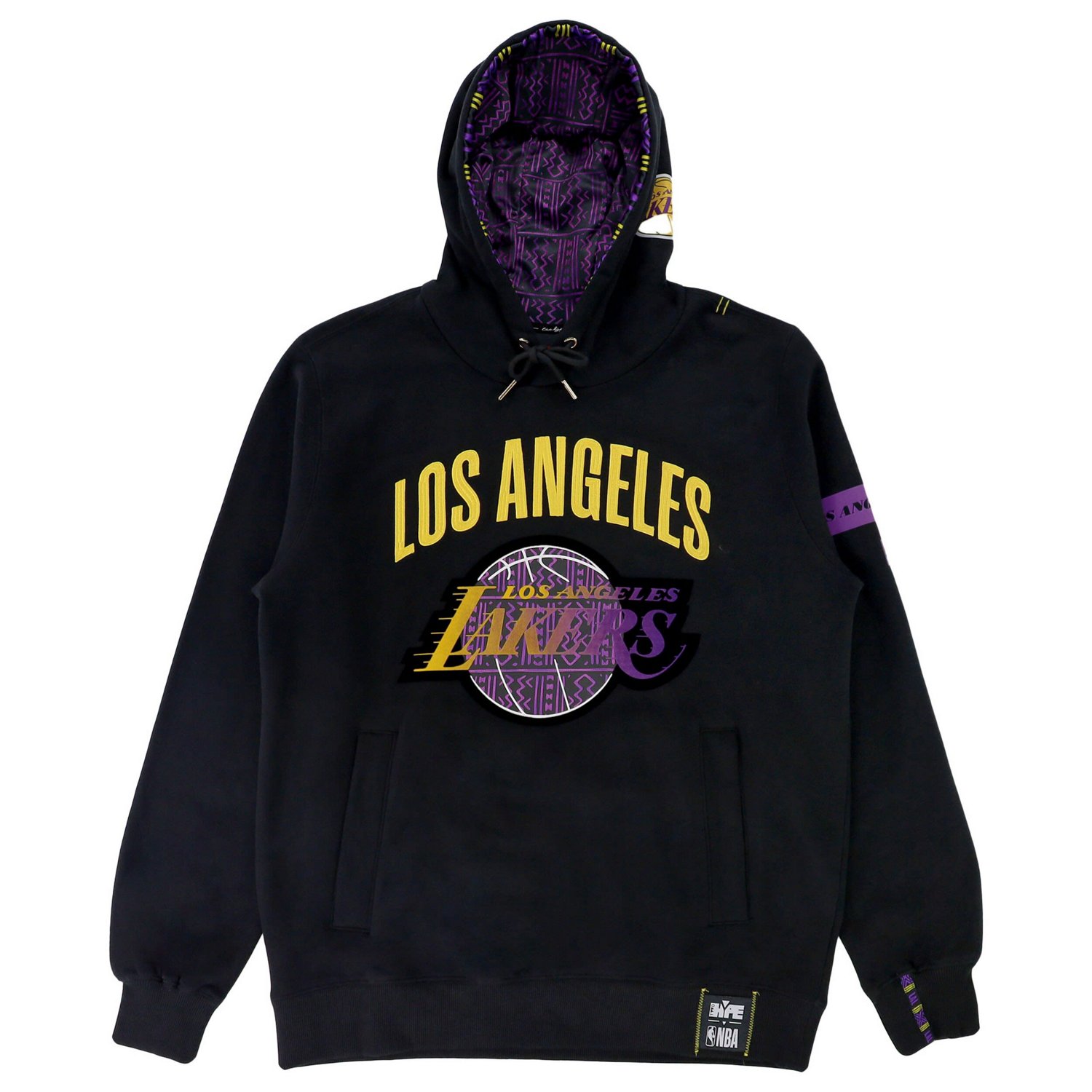 Unisex NBA x Two Hype Los Angeles Lakers Culture  Hoops Heavyweight Pullover Hoodie - view number 2