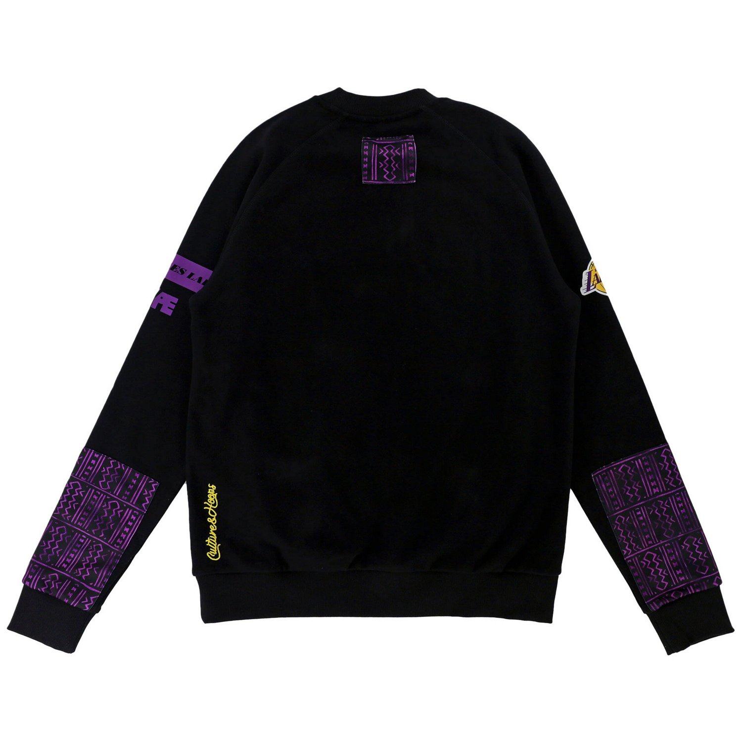 Unisex NBA x Two Hype Los Angeles Lakers Culture  Hoops Heavyweight Pullover Sweatshirt - view number 3