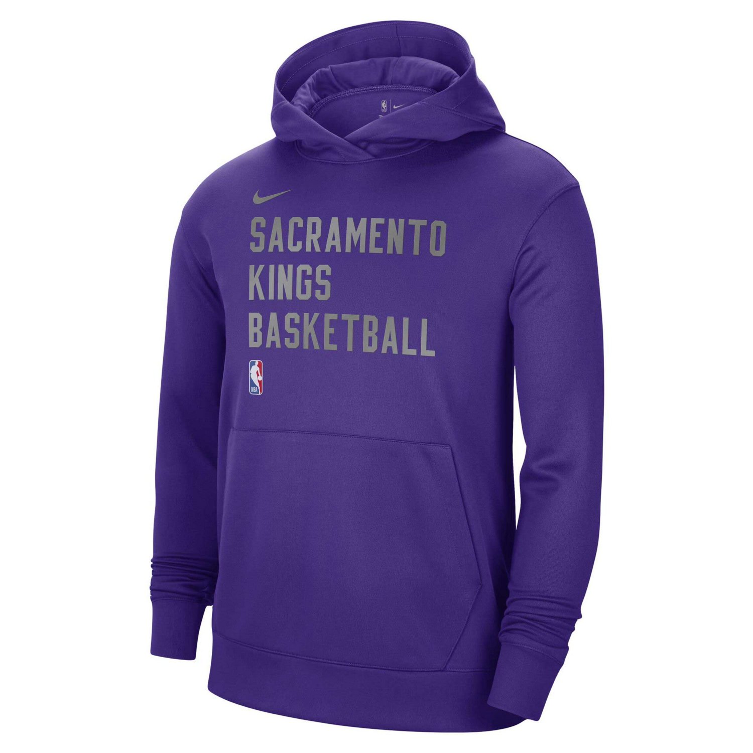Unisex Nike Sacramento Kings 2023 24 Performance Spotlight On-Court Practice Pullover Hoodie                                     - view number 2