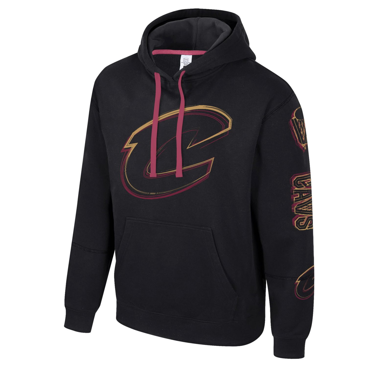 Unisex Stadium Essentials Cleveland Cavaliers Elementized Pullover Hoodie - view number 2