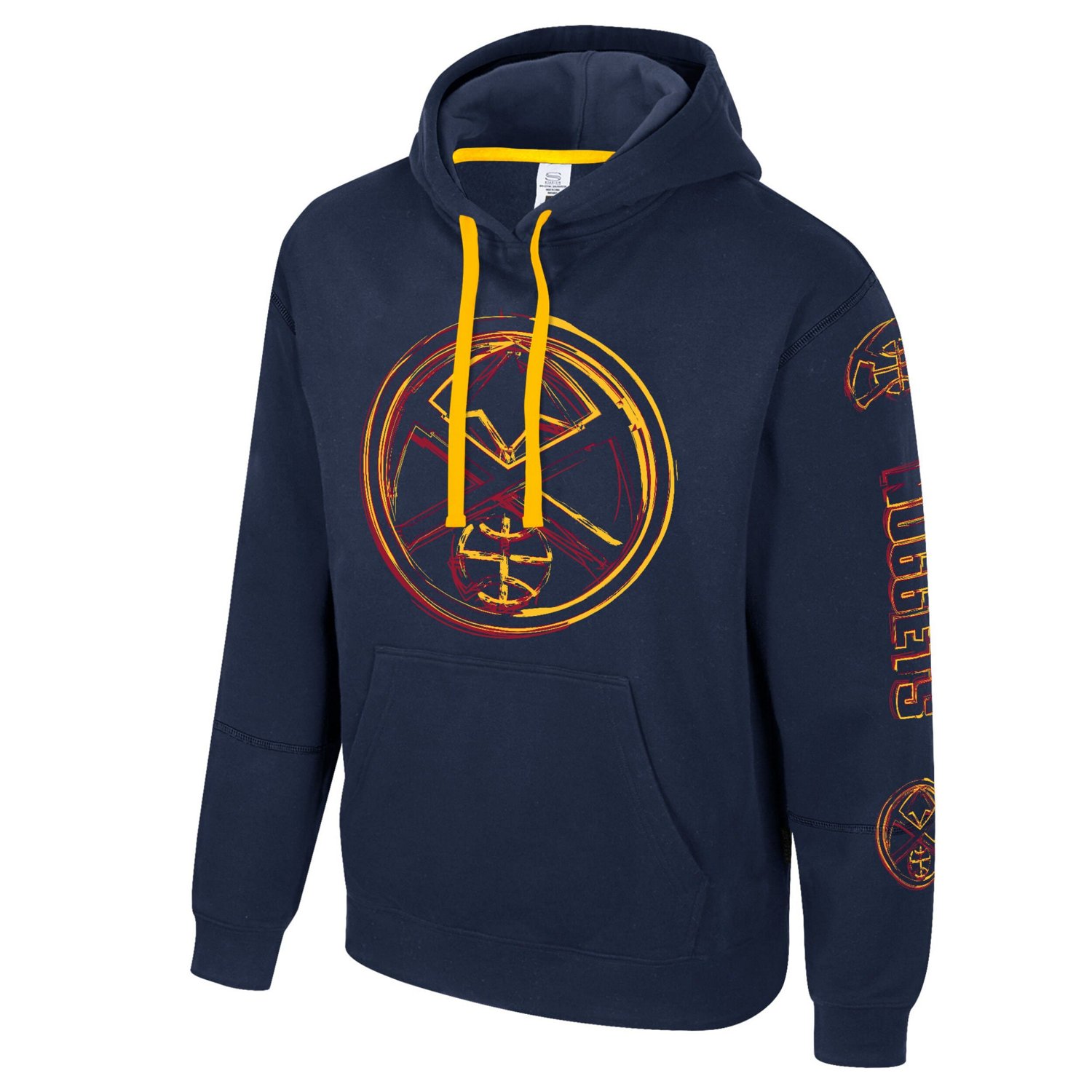 Unisex Stadium Essentials Denver Nuggets Elementized Pullover Hoodie - view number 2
