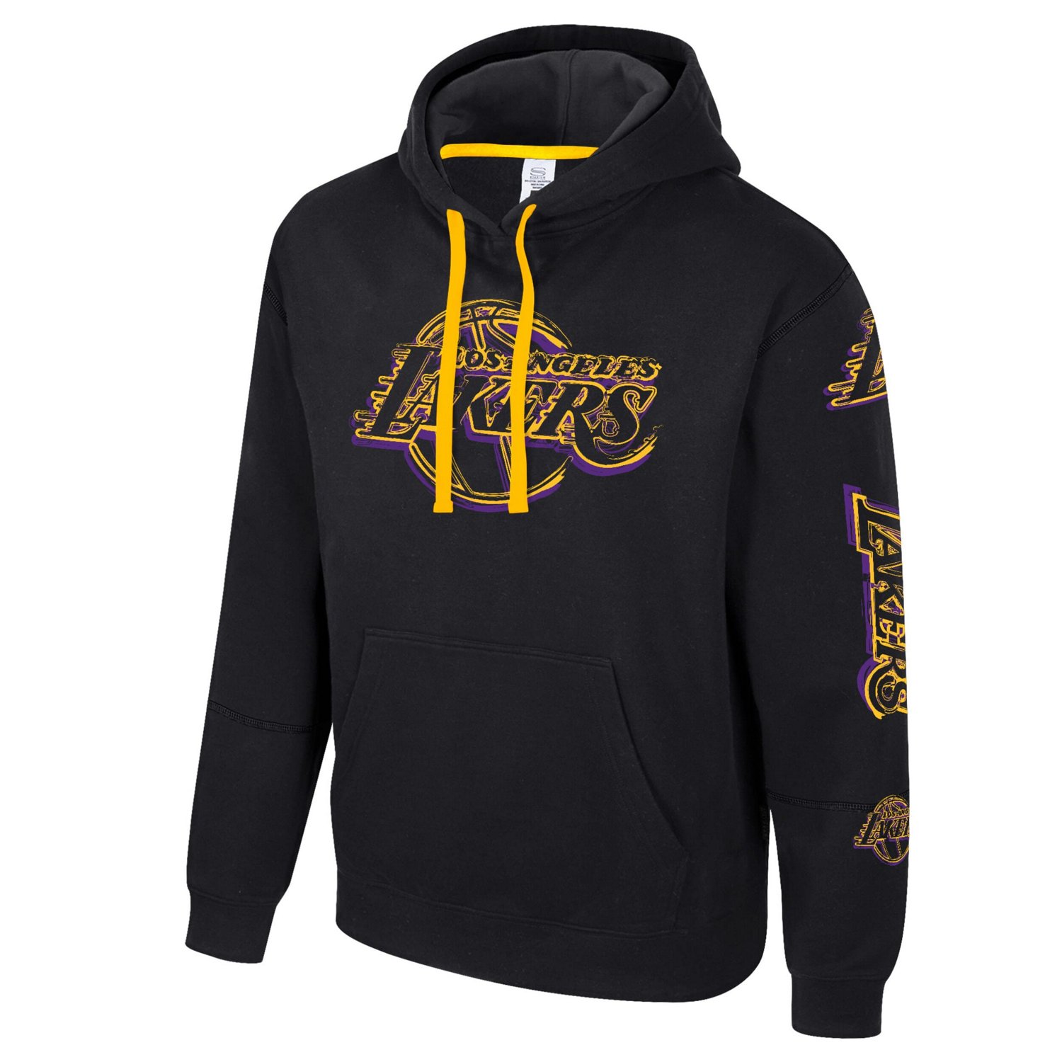 Unisex Stadium Essentials Los Angeles Lakers Elementized Pullover Hoodie - view number 2