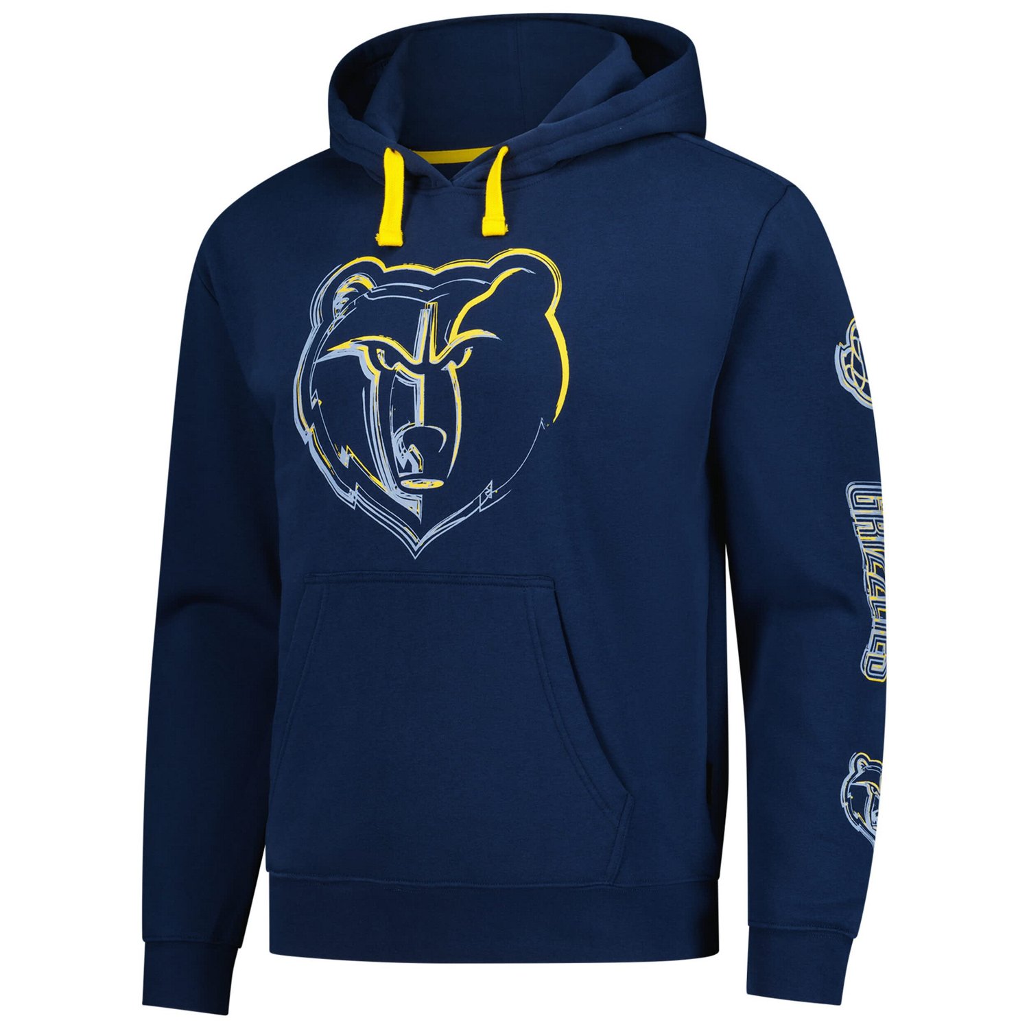 Unisex Stadium Essentials Memphis Grizzlies Elementized Pullover Hoodie - view number 2