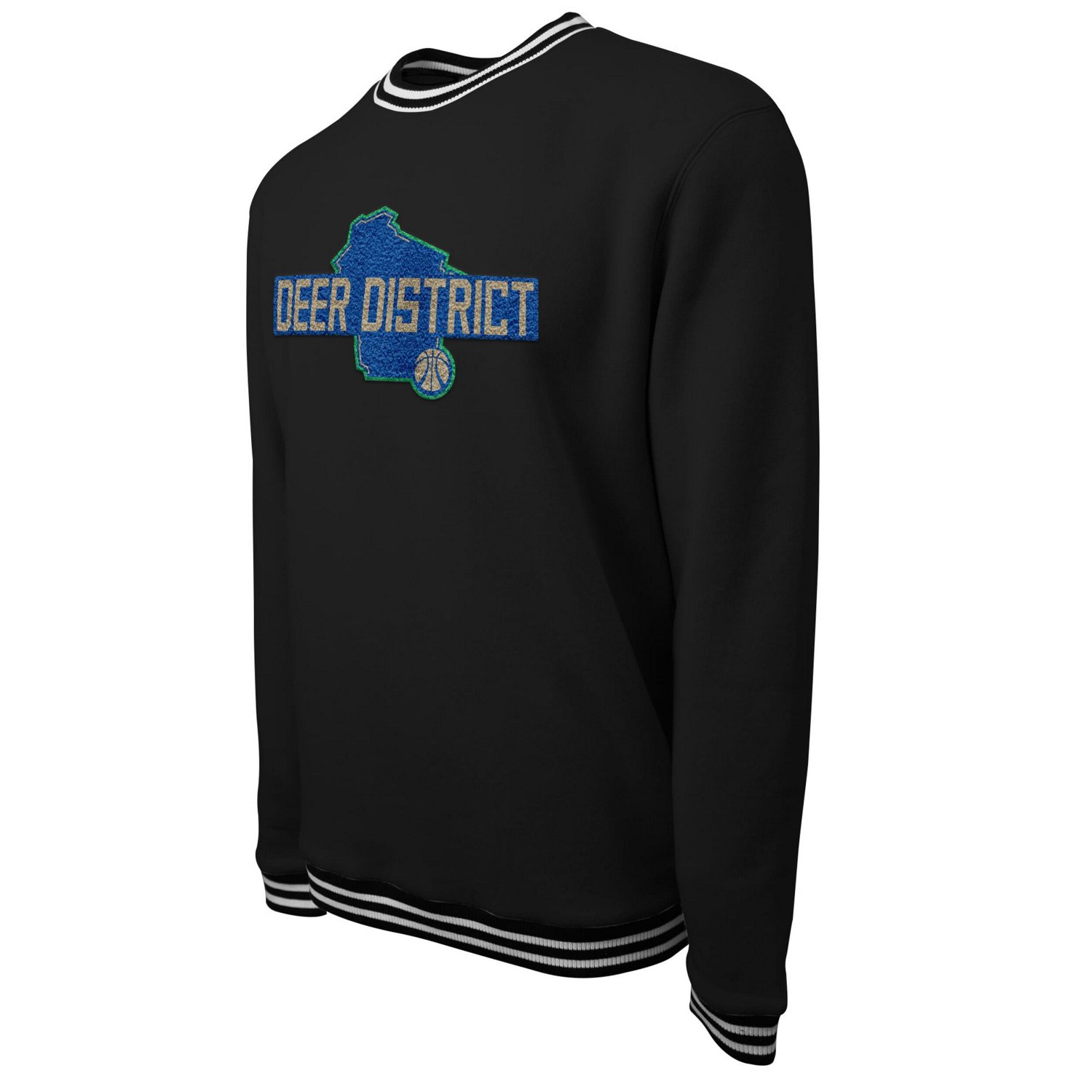 Unisex Stadium Essentials Milwaukee Bucks 2023 24 City Edition Club Level Pullover Sweatshirt - view number 2