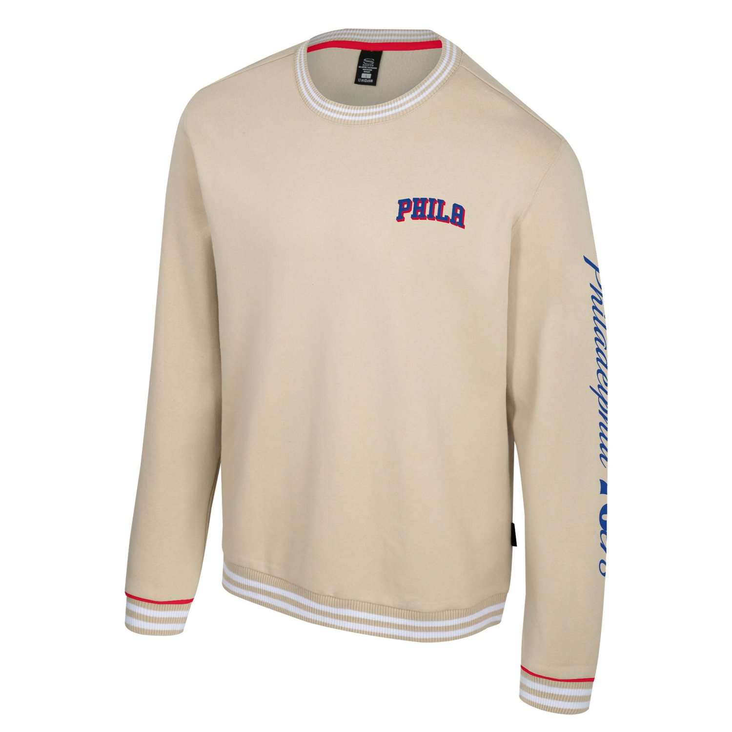 Unisex Stadium Essentials Philadelphia 76ers Halftime Pullover Sweatshirt - view number 2