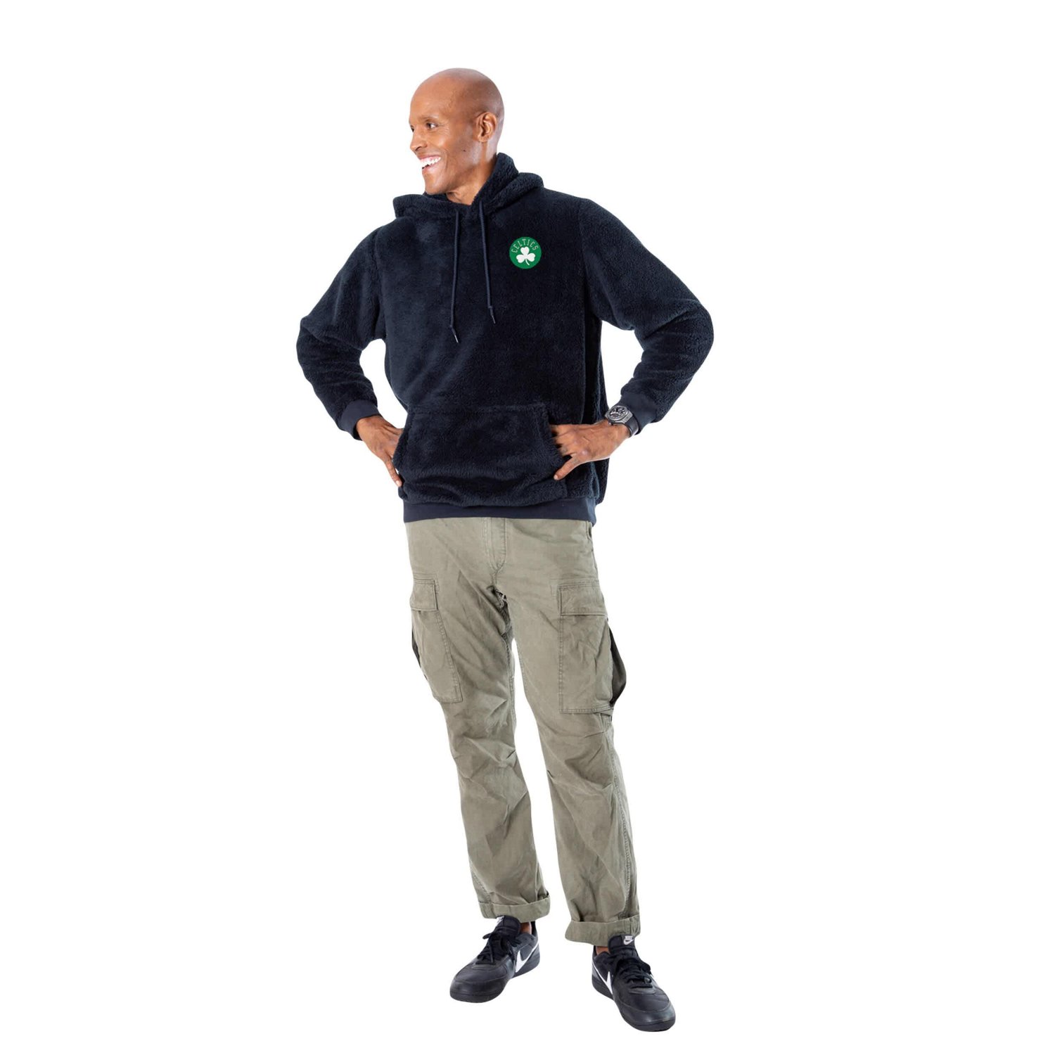 Unisex The Best Hoodie in the World By Jill Martin Boston Celtics Oversized Lounge Pullover Hoodie - view number 2