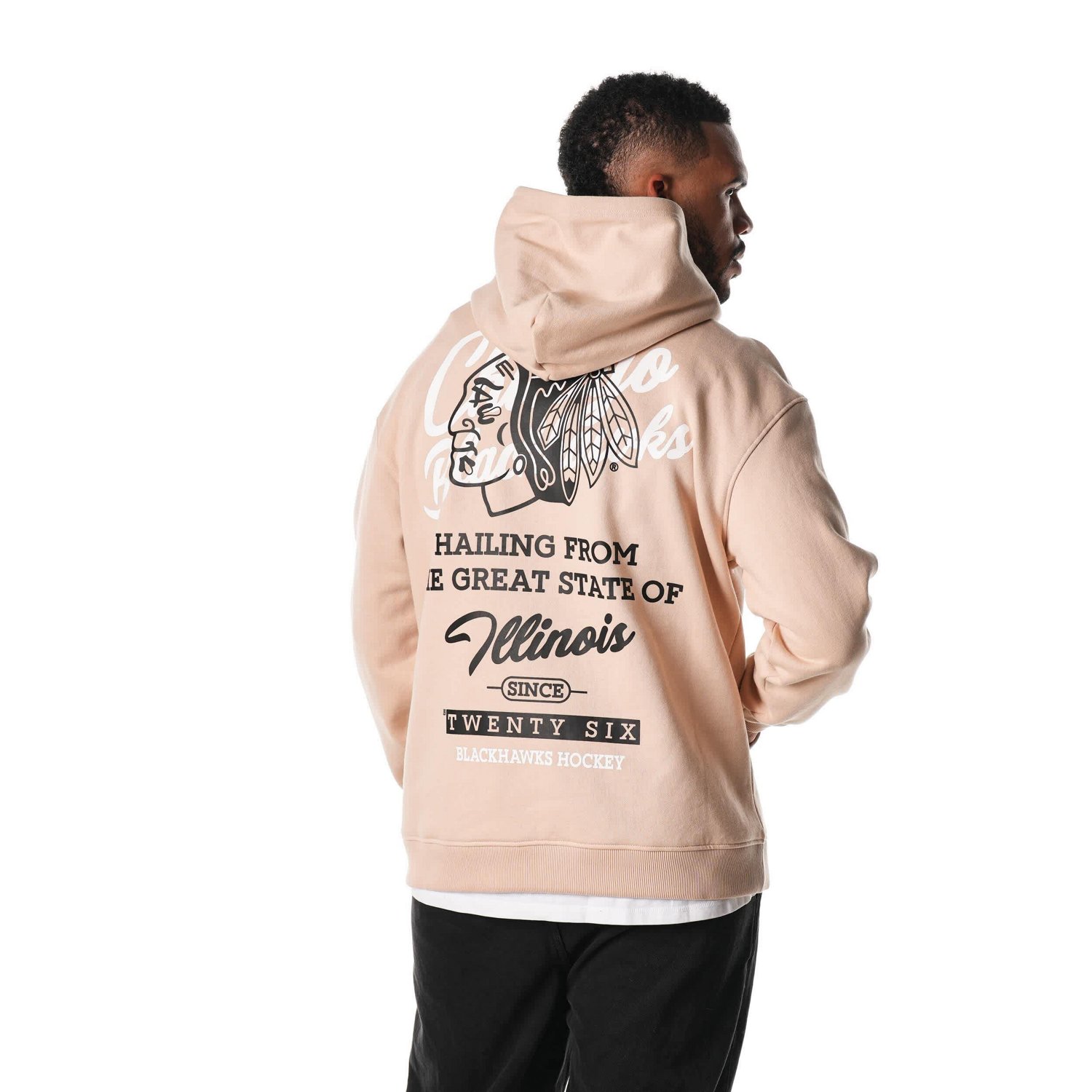 Unisex The Wild Collective Chicago Blackhawks Pullover Hoodie