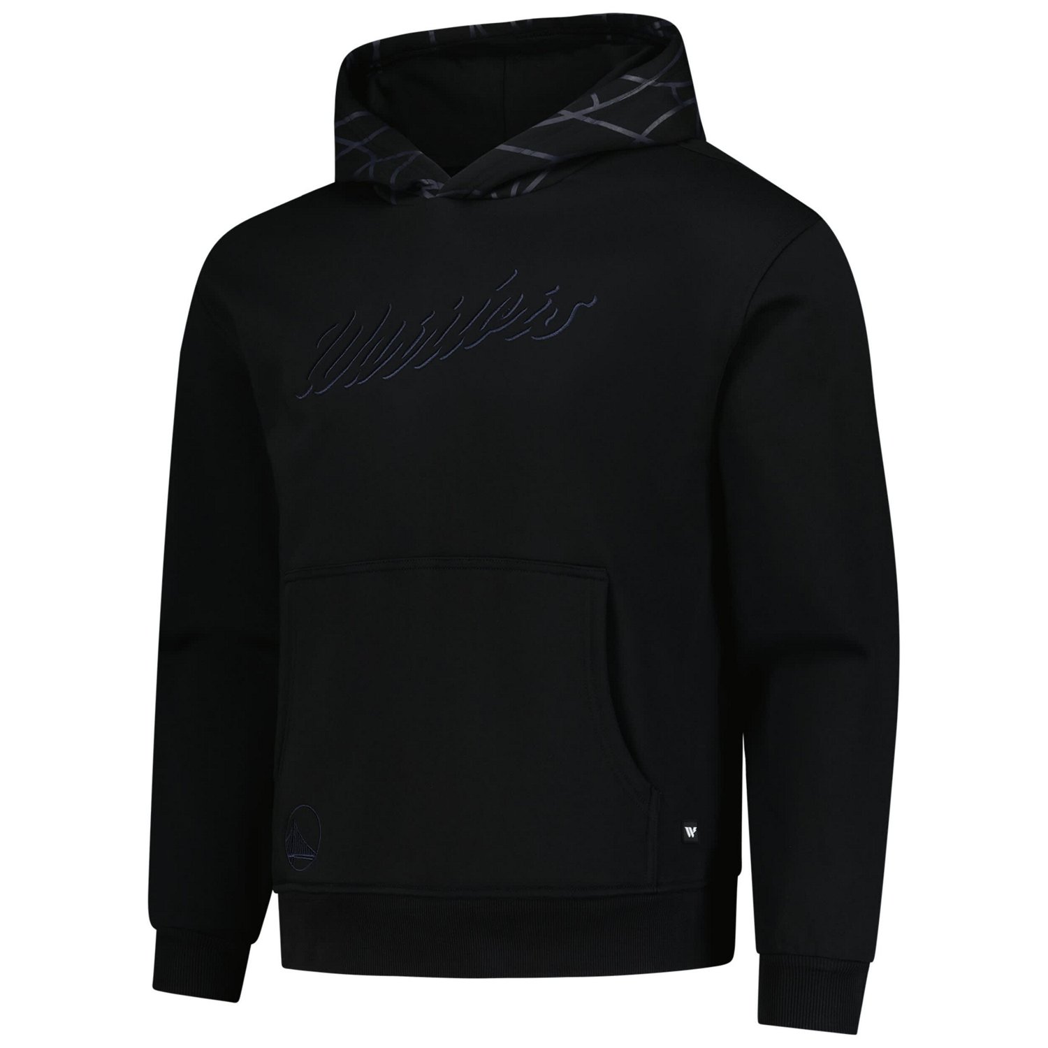 Unisex The Wild Collective Golden State Warriors Blackout Hoodie - view number 2