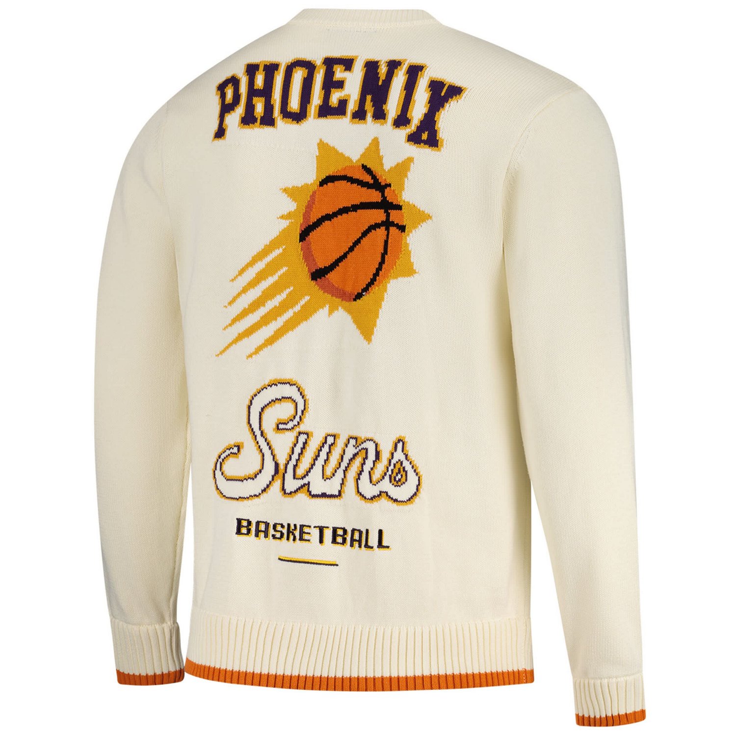 Unisex The Wild Collective Phoenix Suns Jacquard Knit Pullover Sweater - view number 3