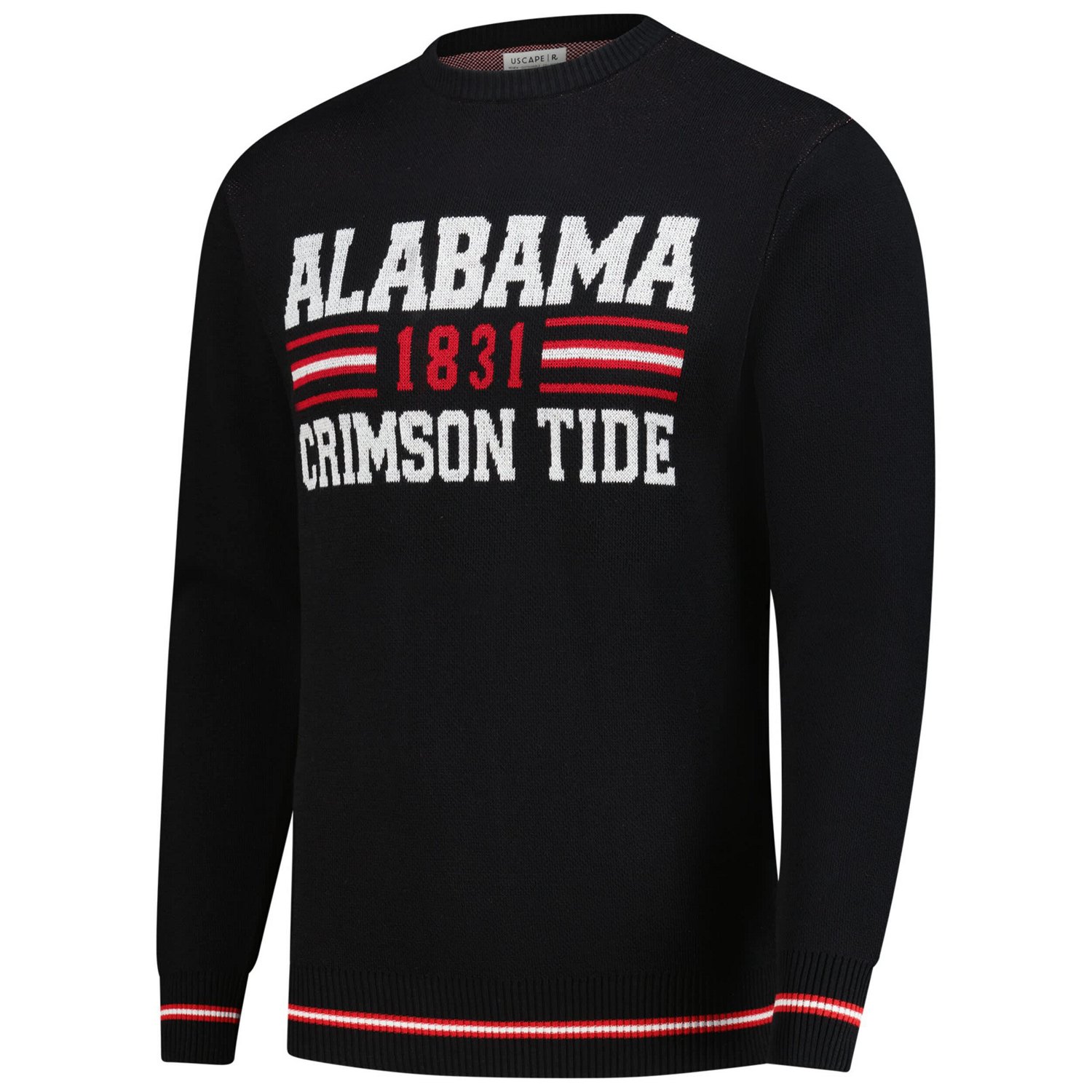 Unisex Uscape Apparel Alabama Crimson Tide Renew Knit Vintage Retro Sweater - view number 2