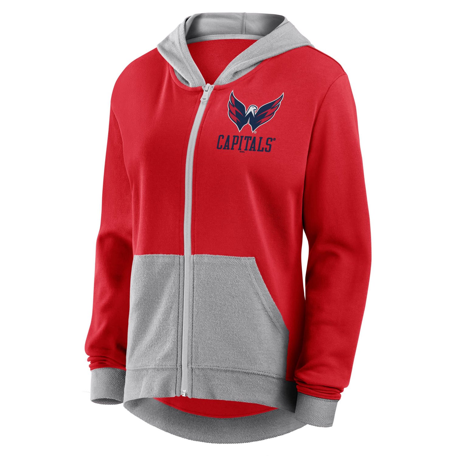 Washington Capitals Hit It French Terry Full-Zip Hoodie                                                                          - view number 2