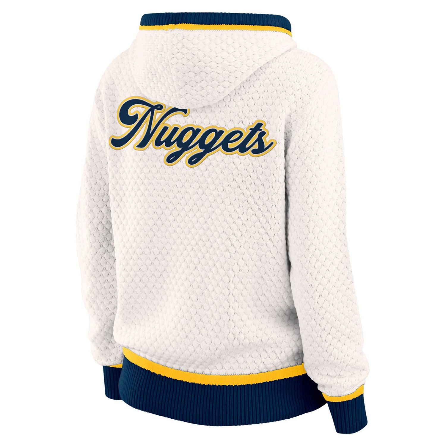 WEAR by Erin Andrews Denver Nuggets Plus Size Hoodie Sweater - view number 3
