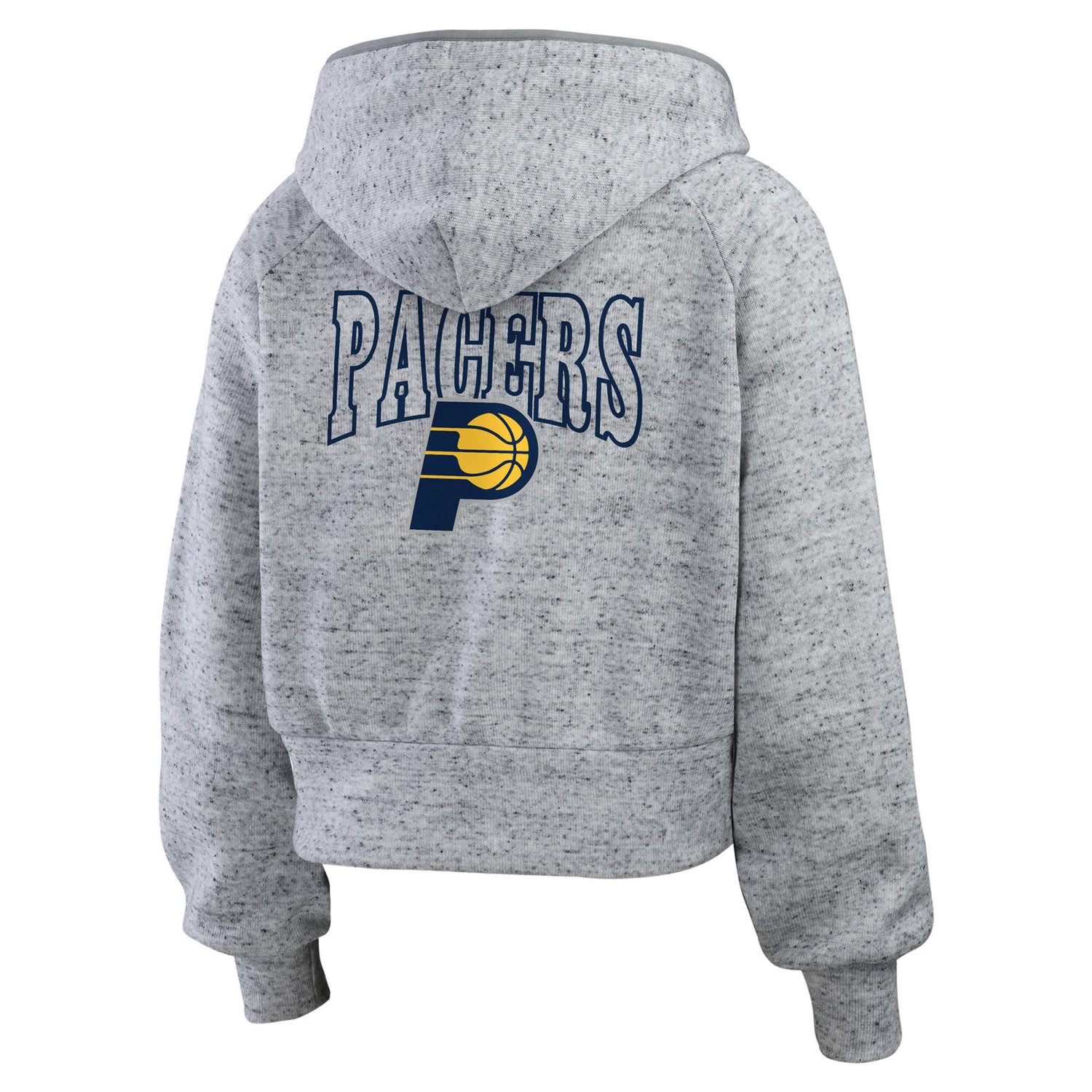 WEAR by Erin Andrews Indiana Pacers Speckled Radiator Full-Zip Hoodie                                                            - view number 3