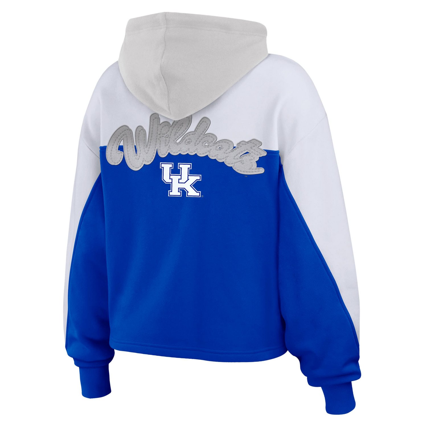 WEAR by Erin Andrews Kentucky Wildcats Color-Block Full-Zip Hoodie - view number 3