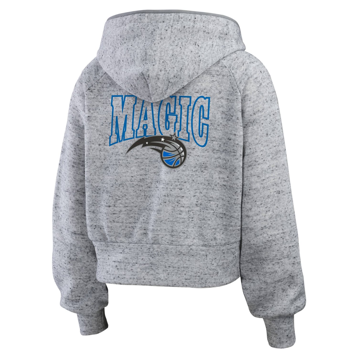 WEAR by Erin Andrews Orlando Magic Speckled Radiator Full-Zip Hoodie                                                             - view number 3