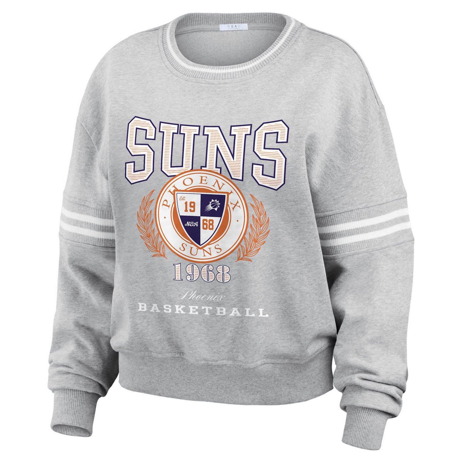 WEAR by Erin Andrews Phoenix Suns French Terry Pullover Sweatshirt - view number 2