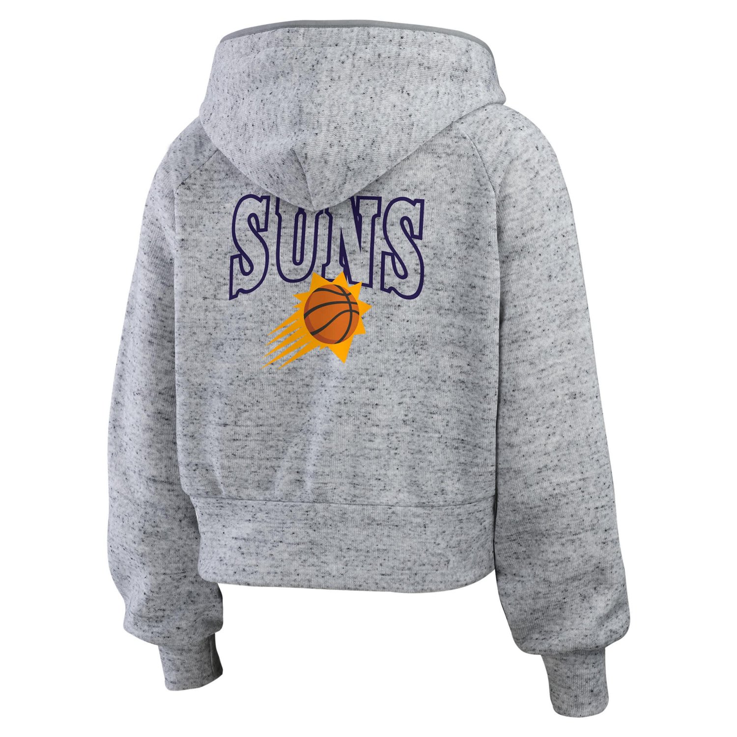 WEAR by Erin Andrews Phoenix Suns Speckled Radiator Full-Zip Hoodie                                                              - view number 3