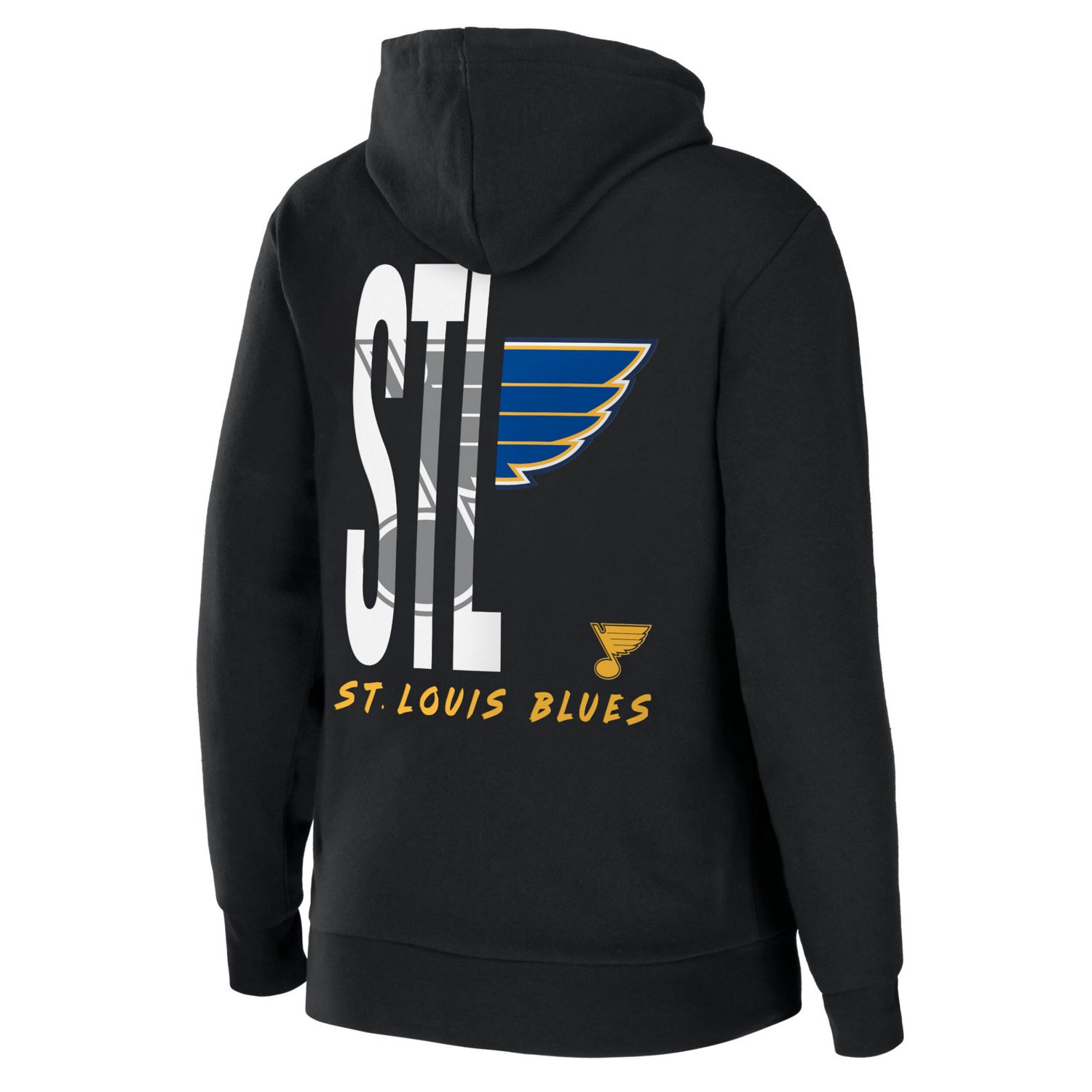 WEAR by Erin Andrews St Louis Blues Sponge Fleece Full-Zip Hoodie - view number 3