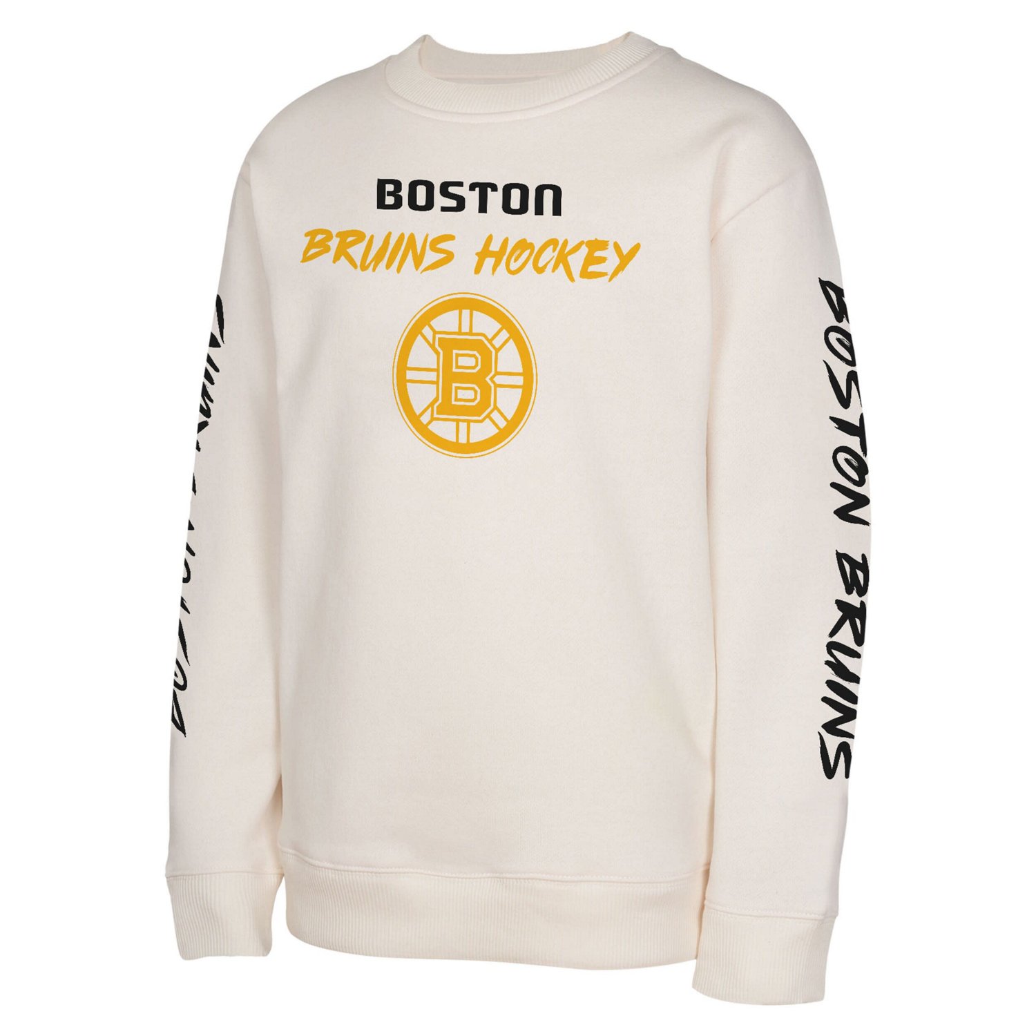 Youth Boston Bruins Star Power Pullover Sweatshirt                                                                               - view number 2