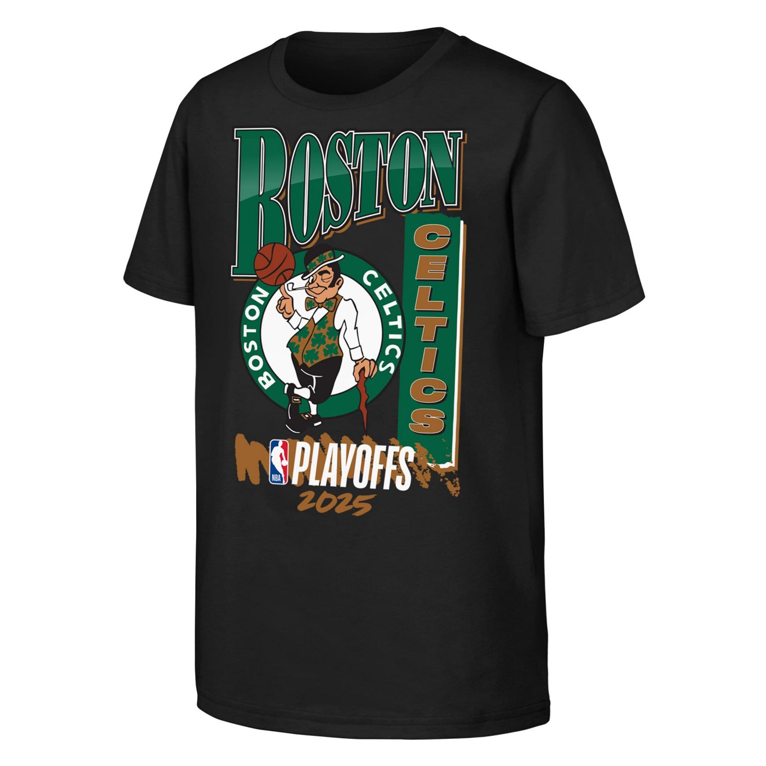Youth Boston Celtics 2025 NBA Playoffs Hype T-Shirt - view number 2