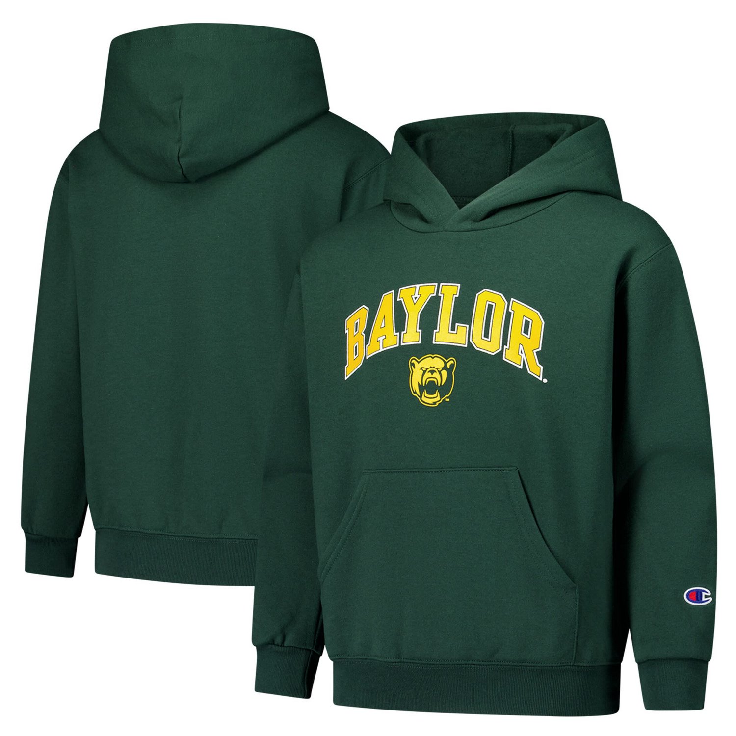 Youth Champion Baylor Bears Campus Pullover Hoodie                                                                              