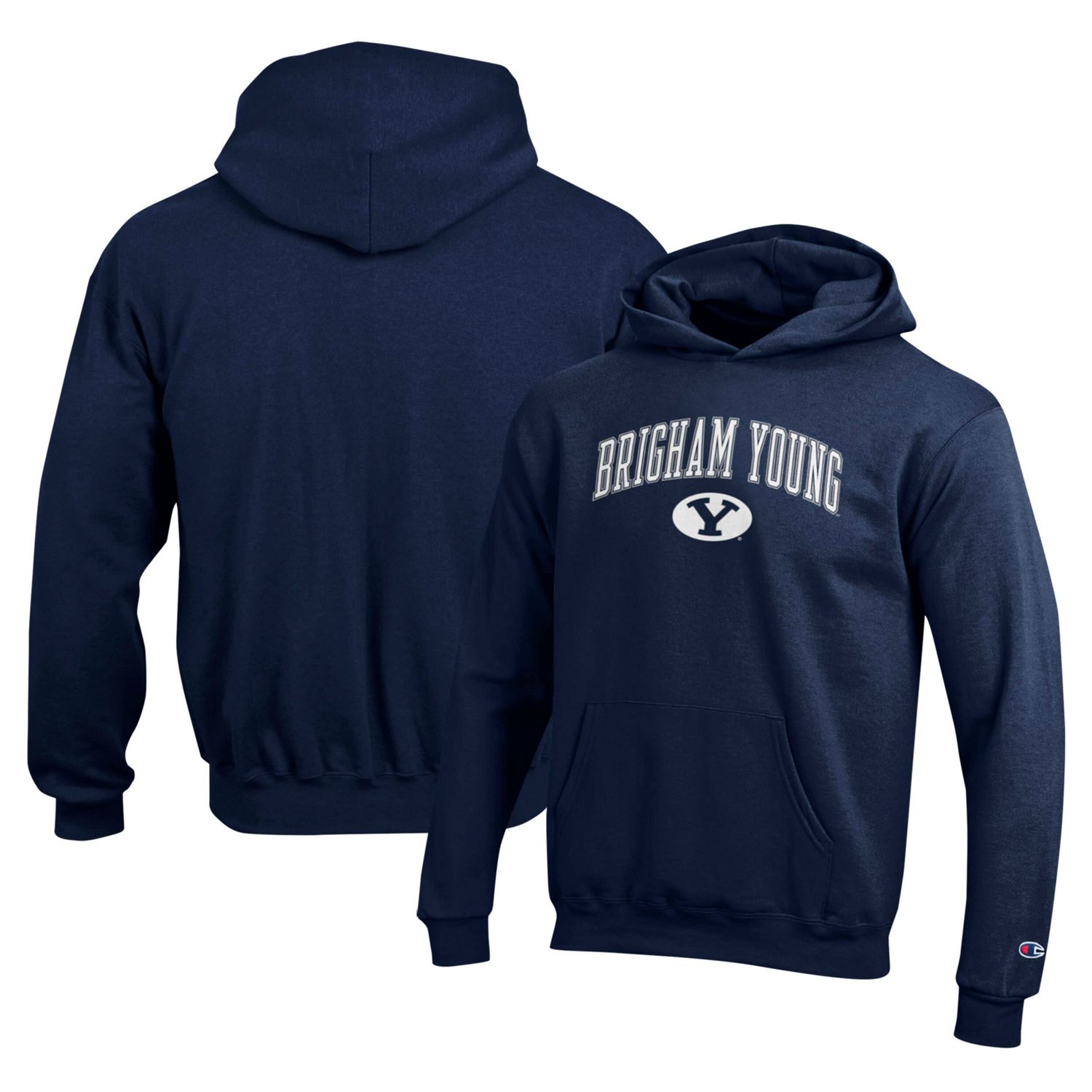 Youth Champion BYU Cougars Campus Pullover Hoodie - view number 1