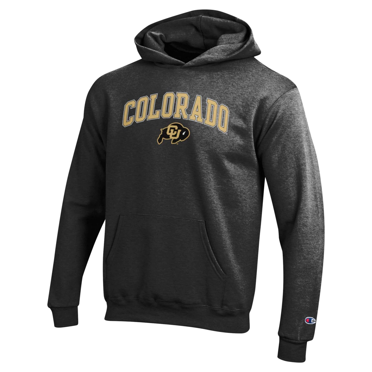 Youth Champion Colorado Buffaloes Campus Pullover Hoodie                                                                         - view number 2