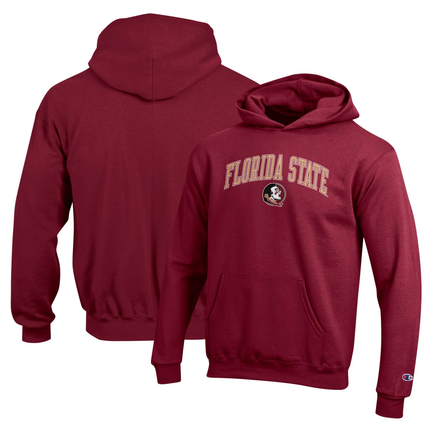 Youth Champion Florida State Seminoles Campus Pullover Hoodie