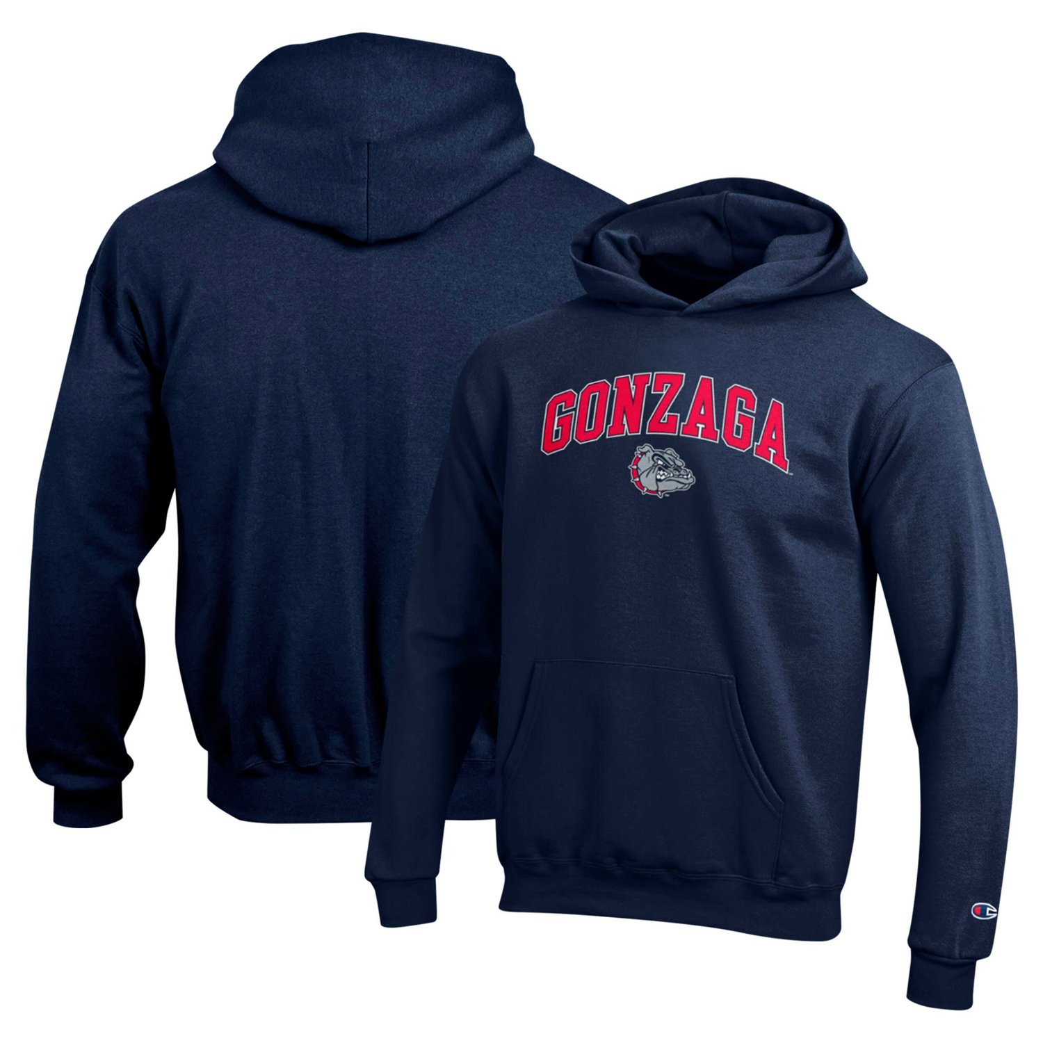Youth Champion Gonzaga Bulldogs Campus Pullover Hoodie - view number 1