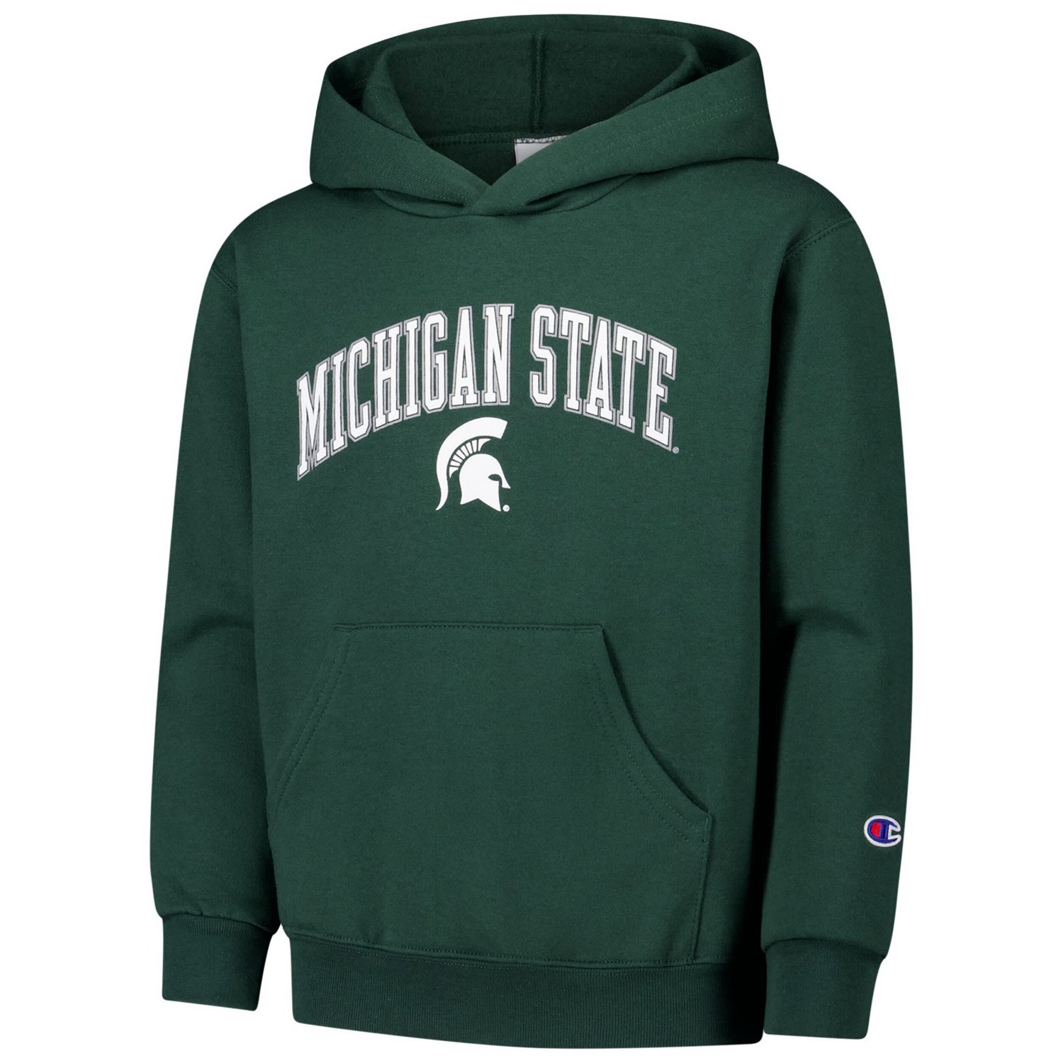 Youth Champion Michigan State Spartans Campus Pullover Hoodie - view number 2