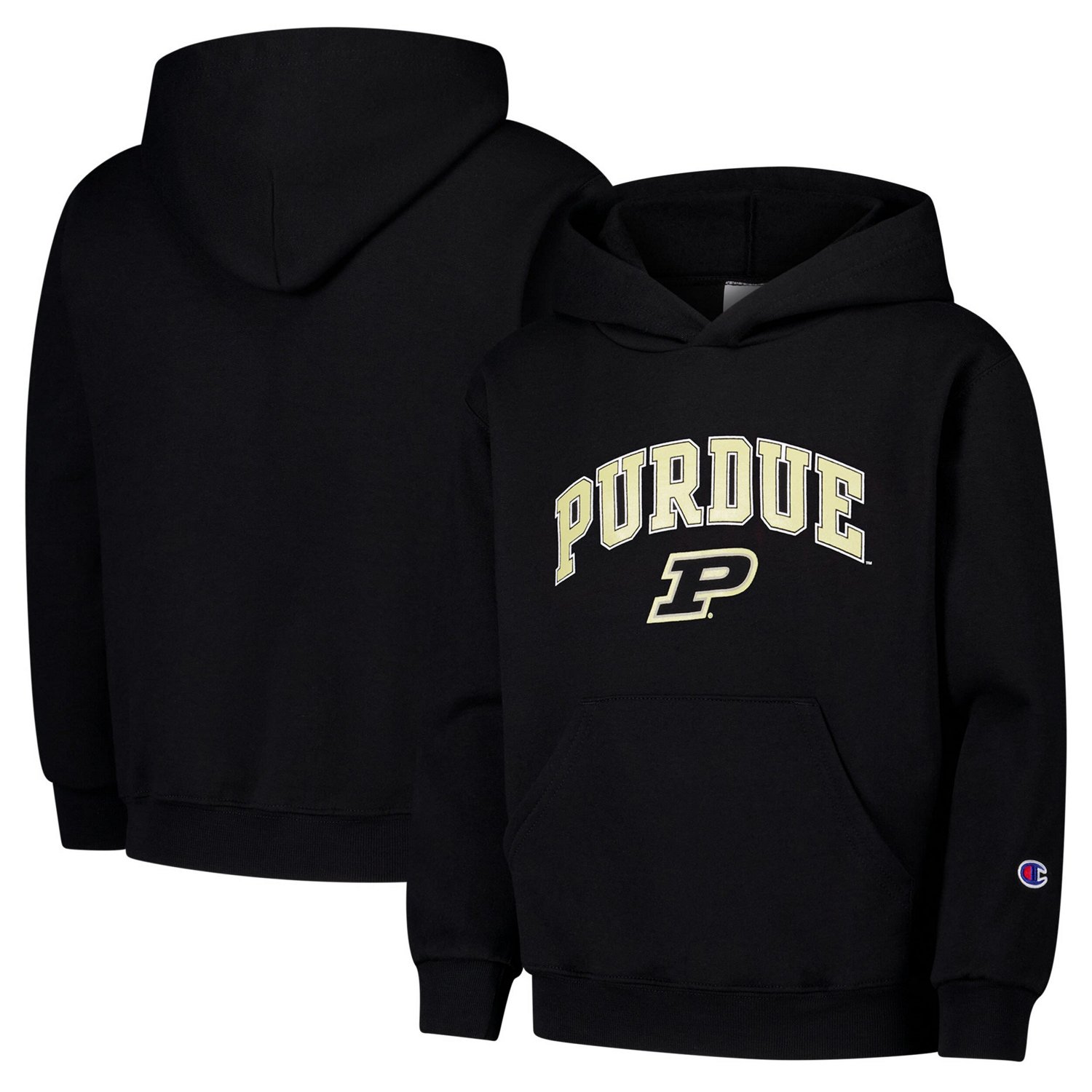 Youth Champion Purdue Boilermakers Campus Pullover Hoodie - view number 1