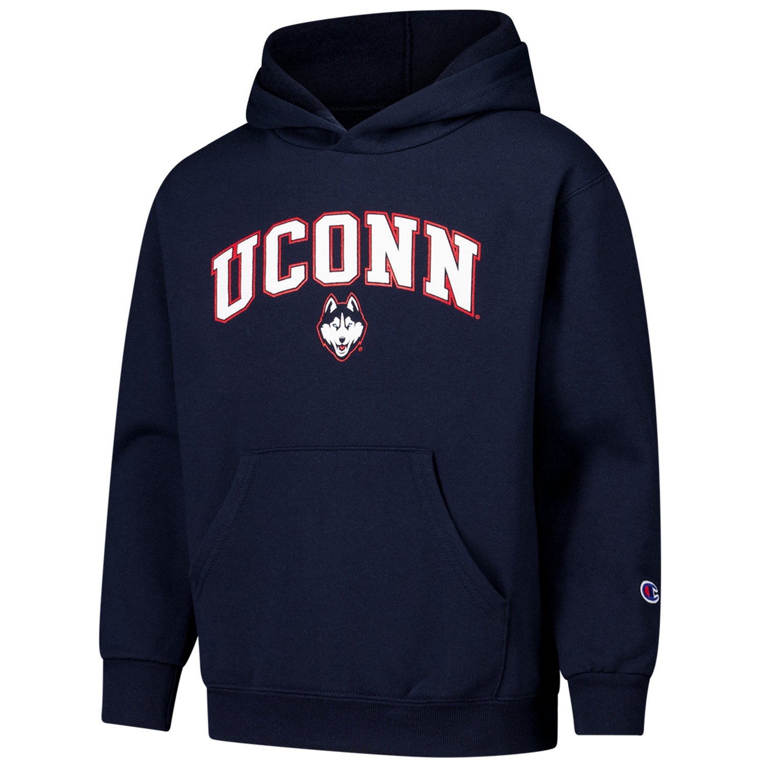 Youth Champion UConn Huskies Campus Pullover Hoodie - view number 2