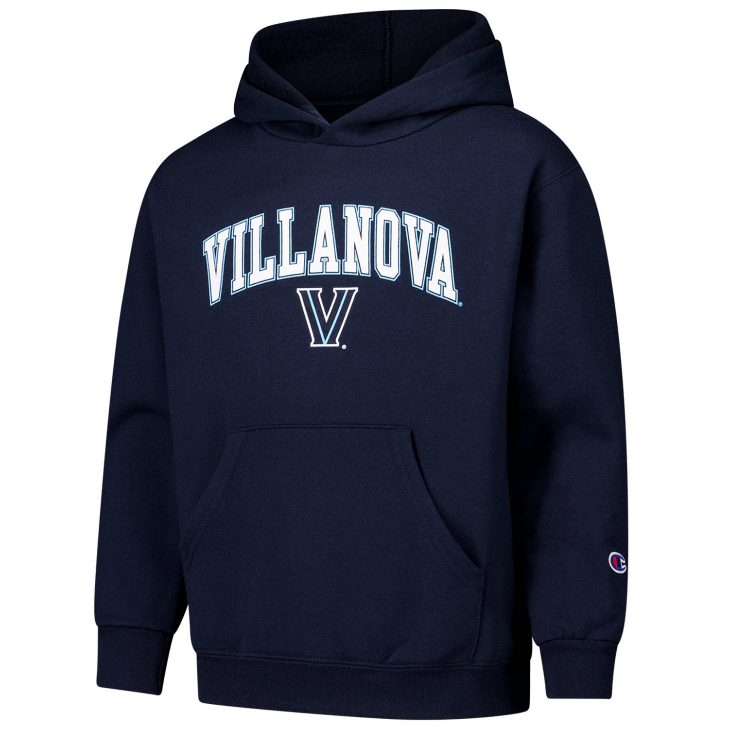 Youth Champion Villanova Wildcats Campus Pullover Hoodie                                                                         - view number 2