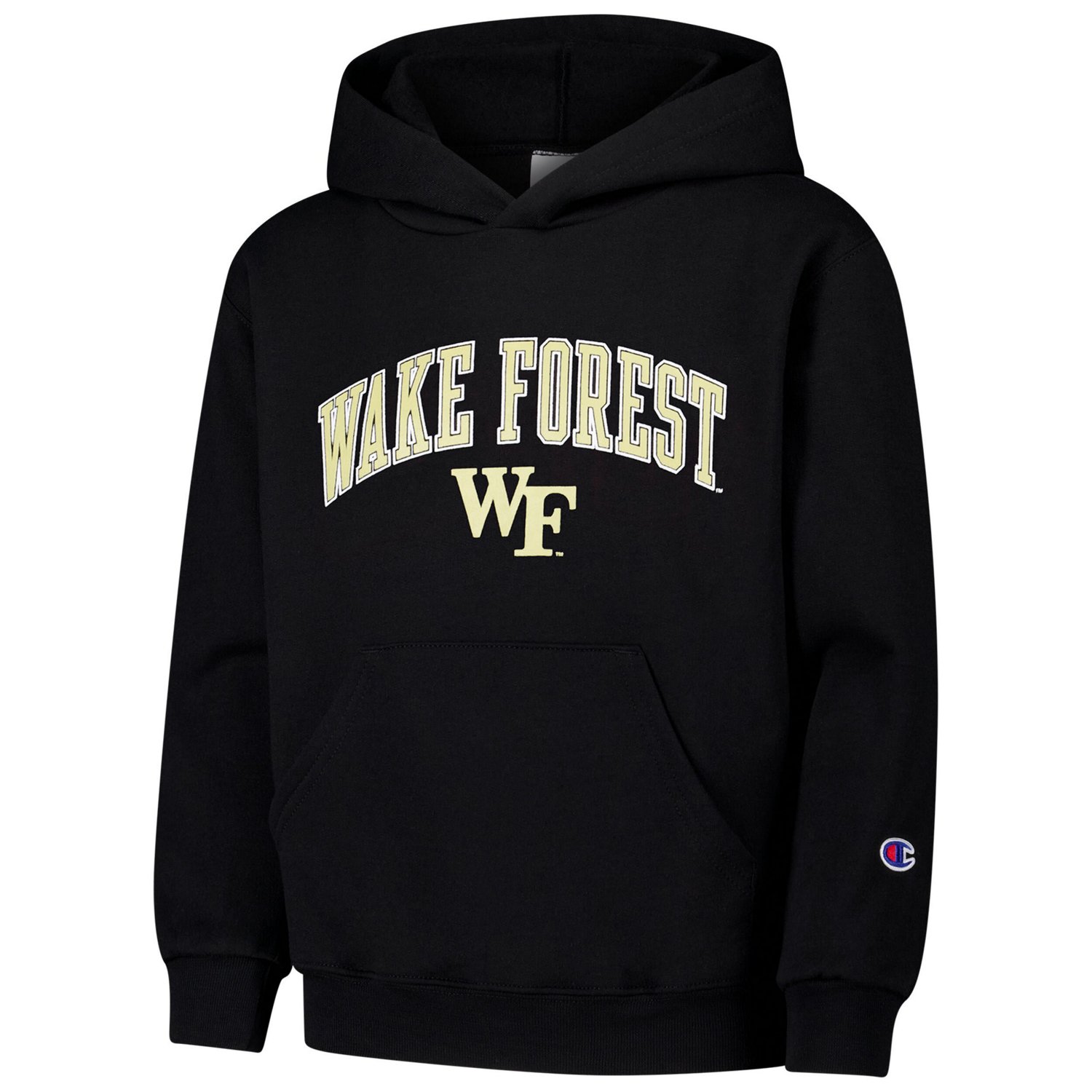 Youth Champion Wake Forest Demon Deacons Campus Pullover Hoodie                                                                  - view number 2