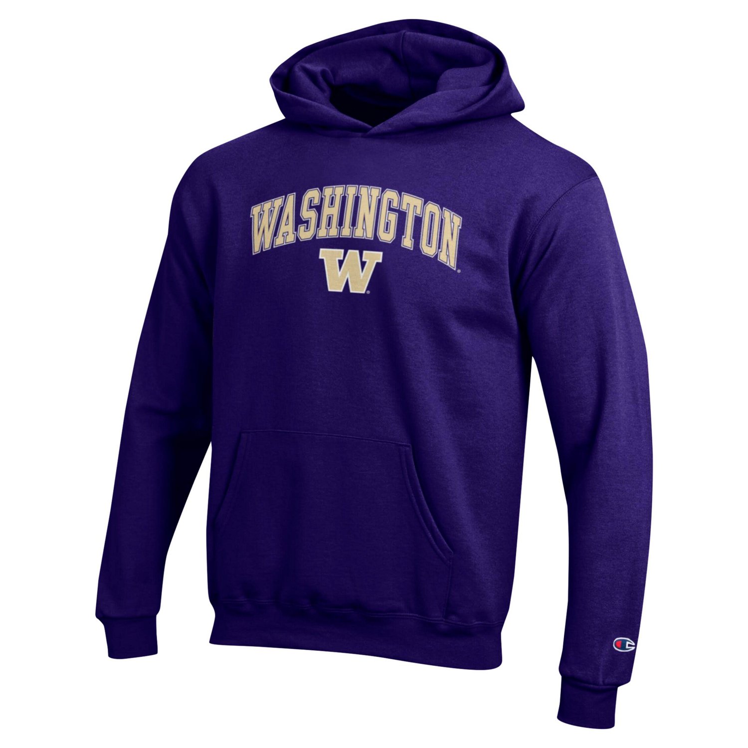 Youth Champion Washington Huskies Campus Pullover Hoodie - view number 2