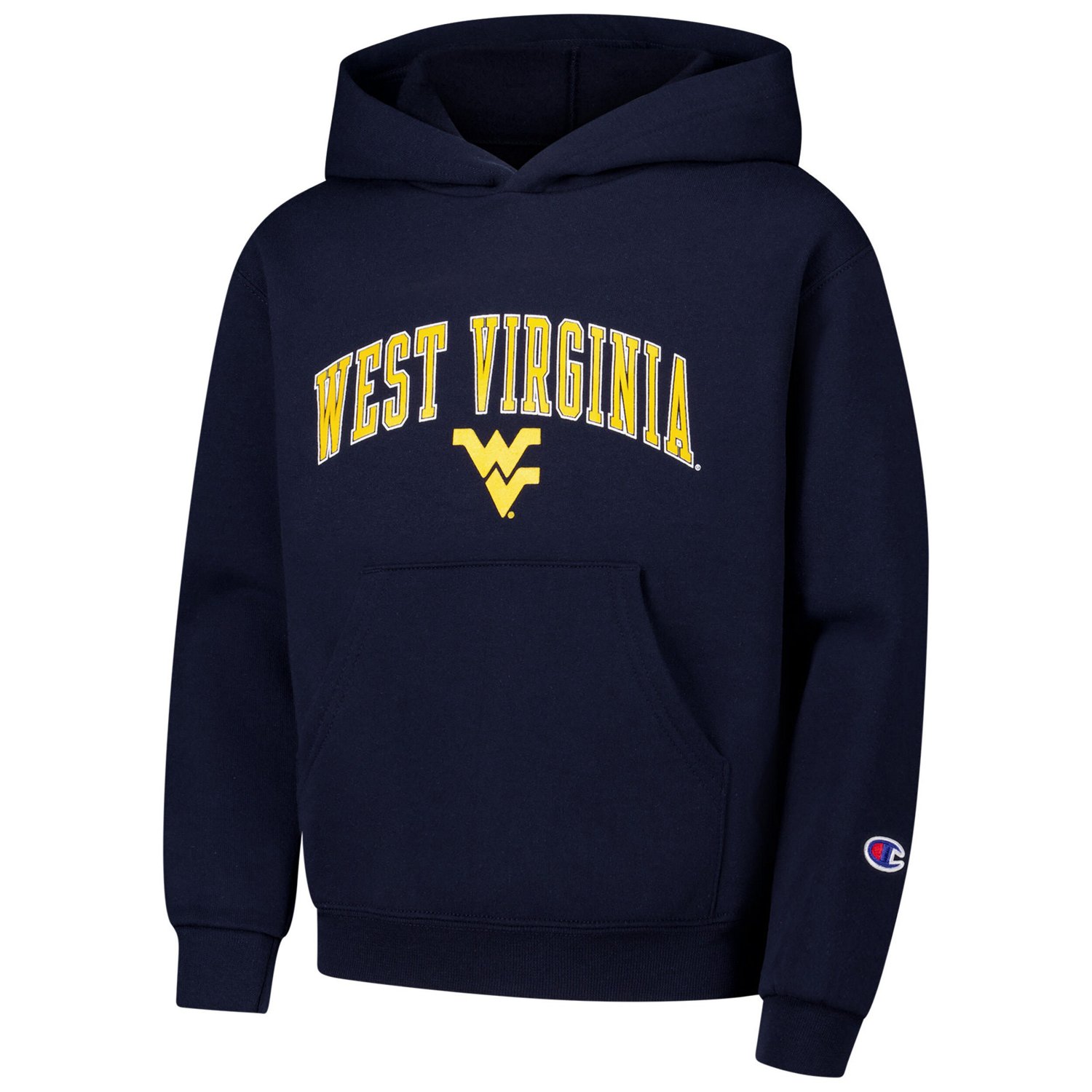 Youth Champion West Virginia Mountaineers Campus Pullover Hoodie - view number 2
