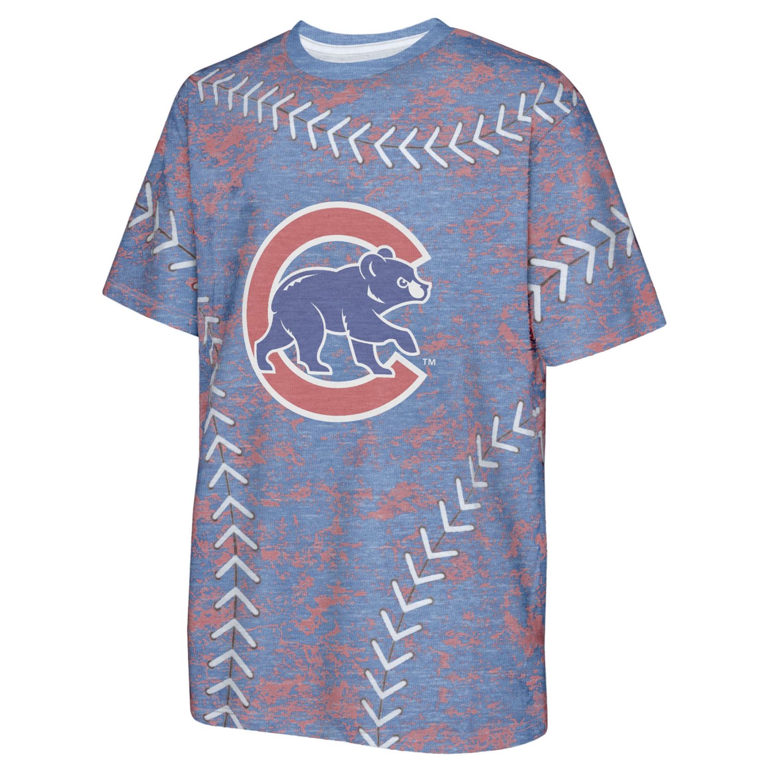 Youth Chicago Cubs Slide Score Bold T-Shirt - view number 2