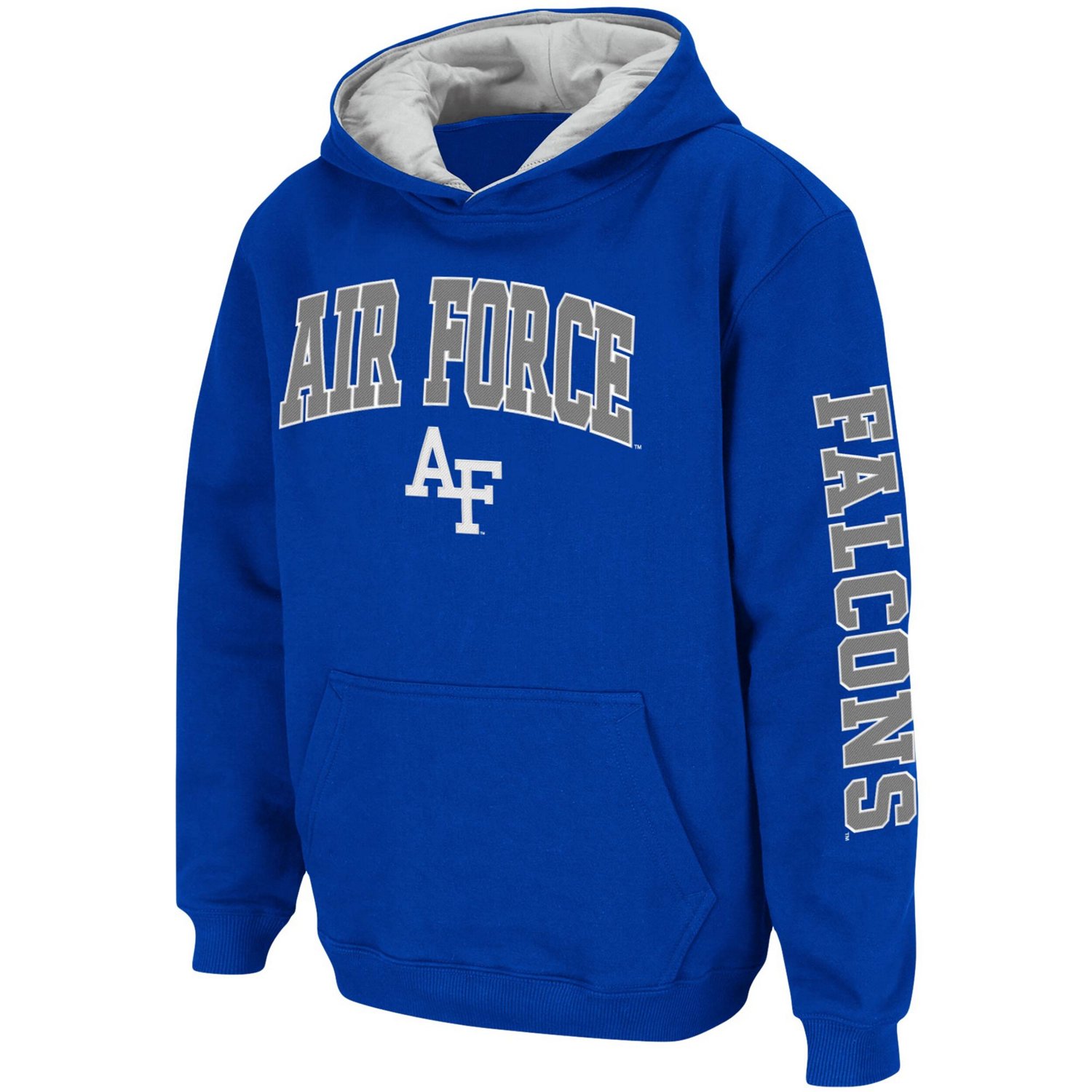 Youth Colosseum Air Force Falcons 2-Hit Team Pullover Hoodie                                                                     - view number 2