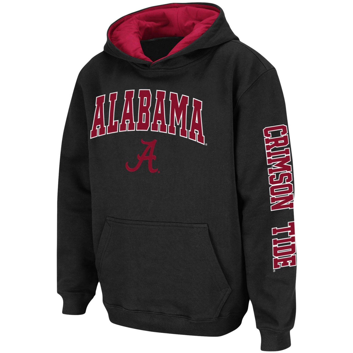 Youth Colosseum Alabama Crimson Tide 2-Hit Team Pullover Hoodie                                                                  - view number 2