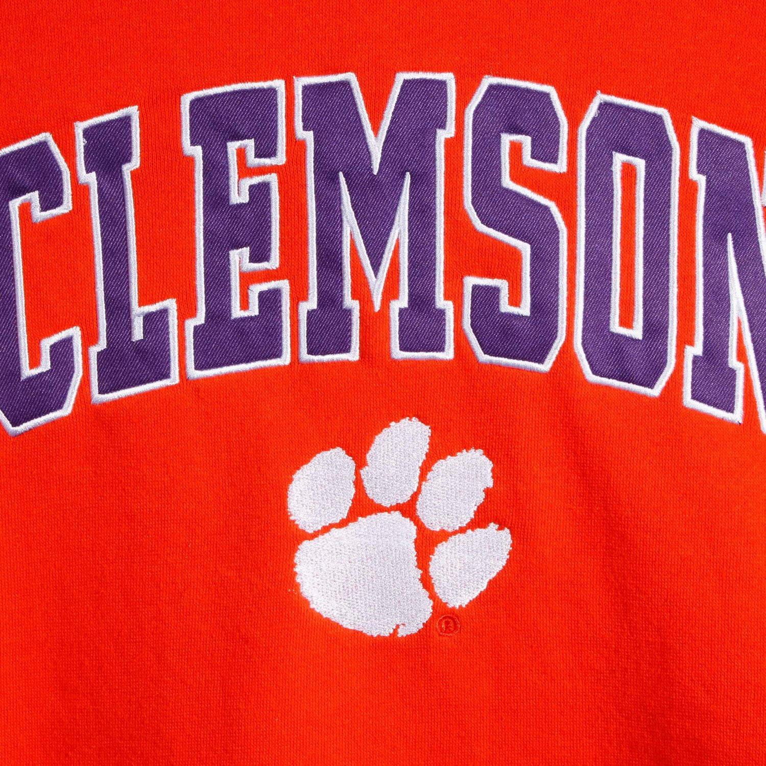 Youth Colosseum Clemson Tigers 2-Hit Team Pullover Hoodie