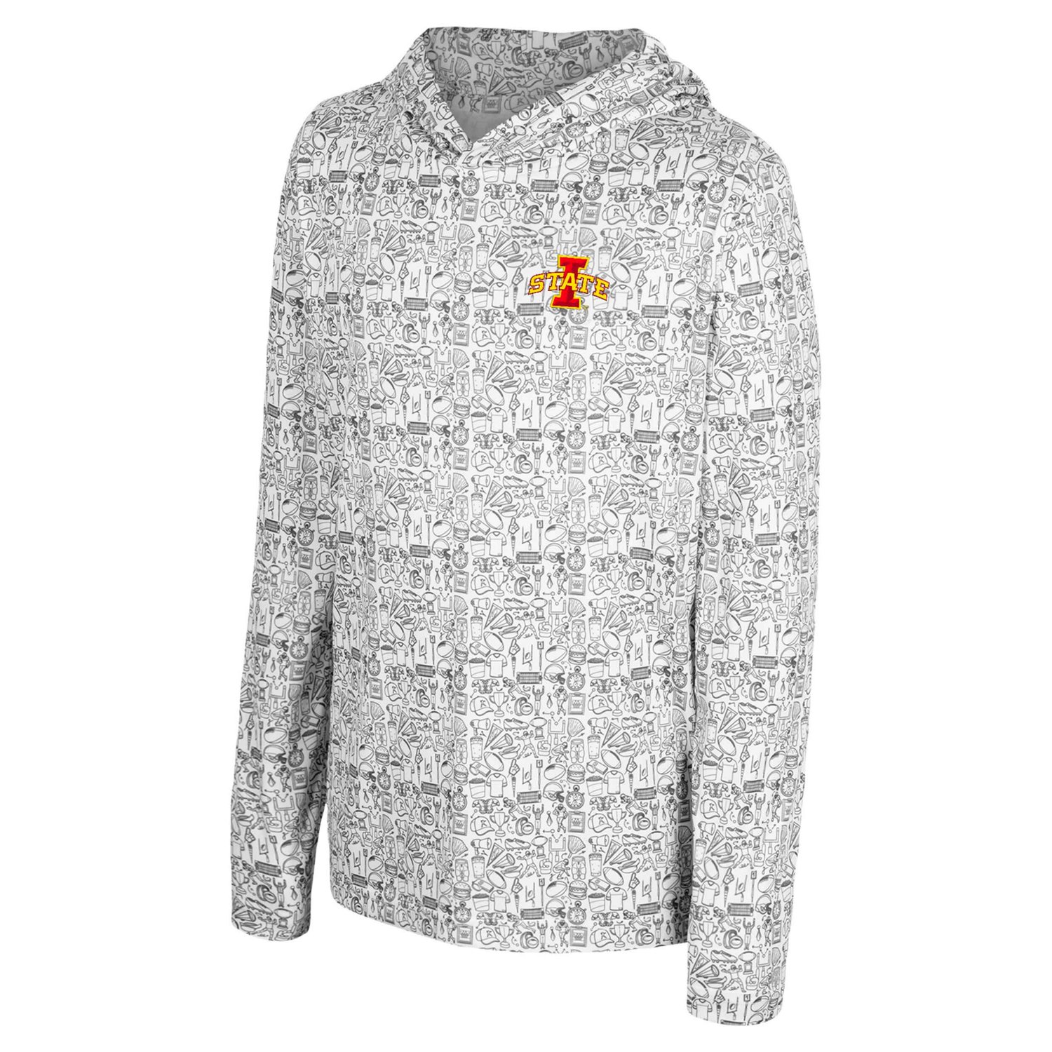 Youth Colosseum Iowa State Cyclones All-Over Print Hoodie - view number 2