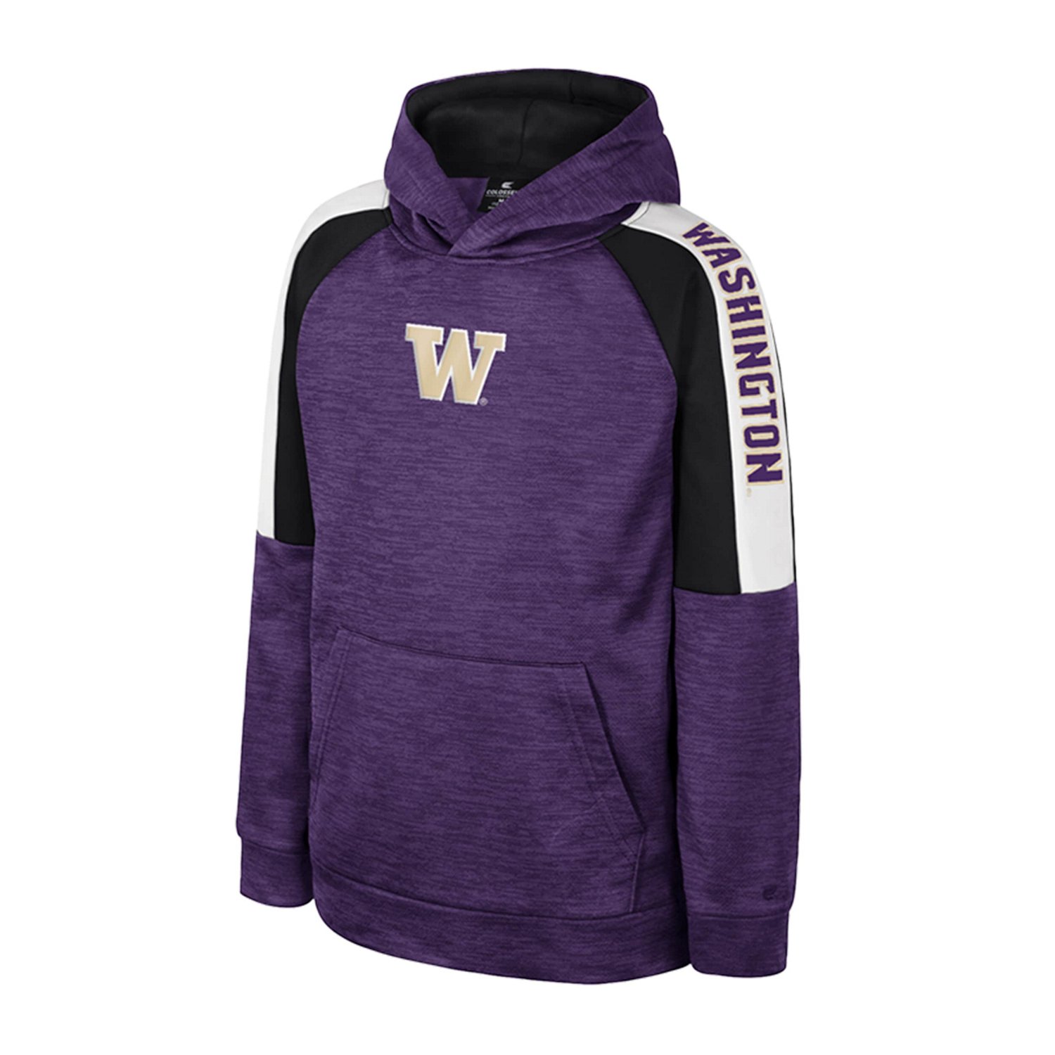 Youth Colosseum Washington Huskies Pullover Hoodie - view number 2