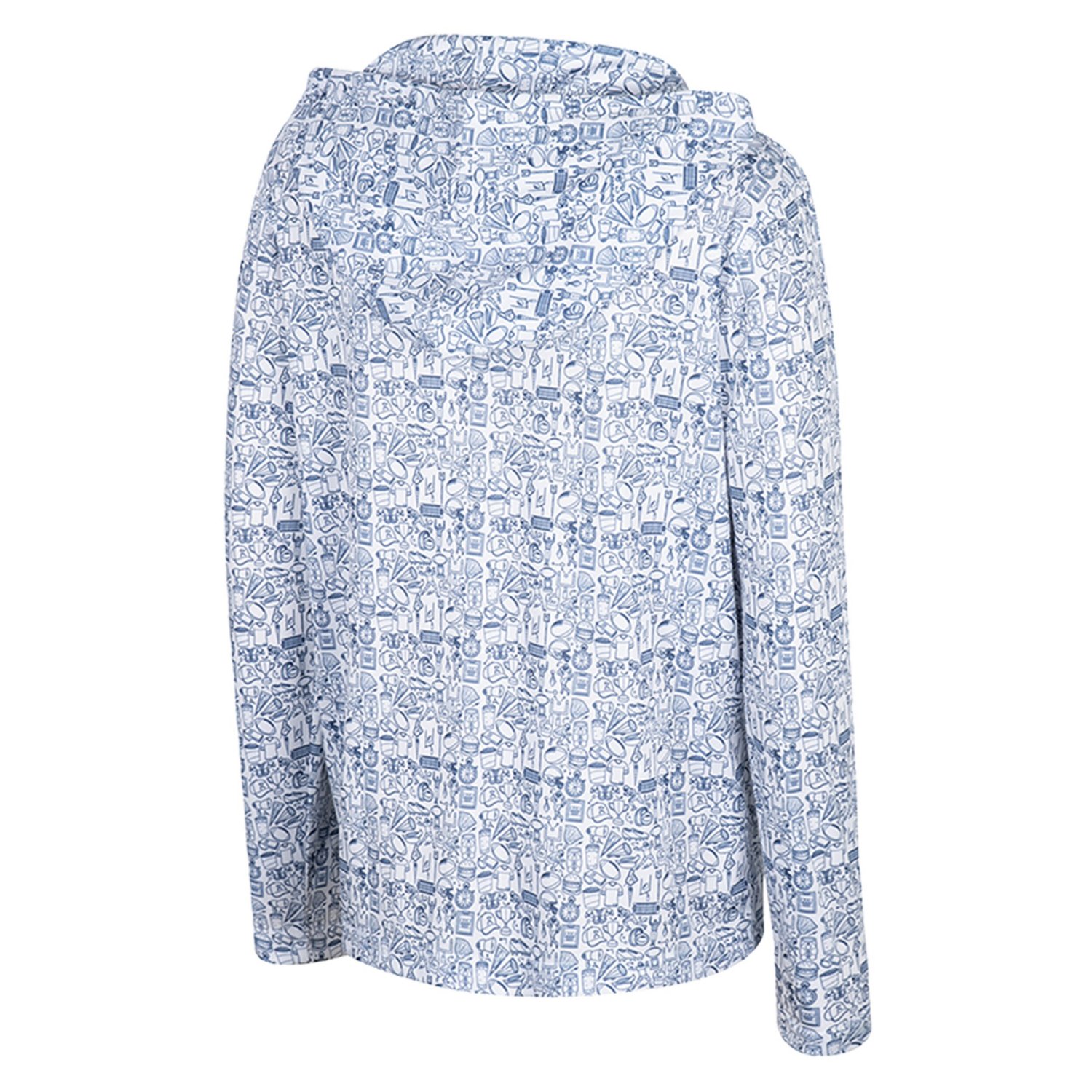 Youth Colosseum West Virginia Mountaineers All-Over Print Hoodie - view number 3