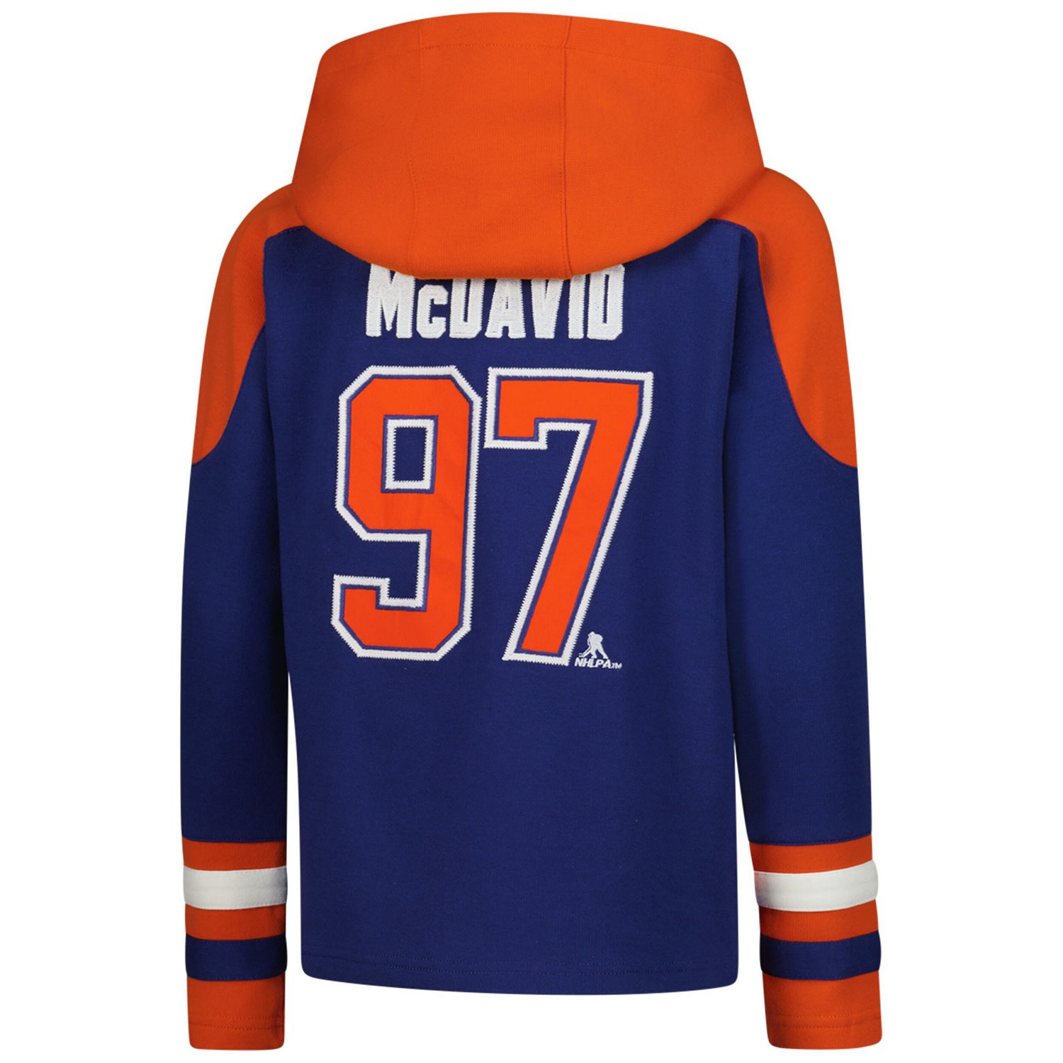 Youth Connor McDavid Edmonton Oilers Ageless Must-Have V-Neck Name  Number Pullover Hoodie - view number 3