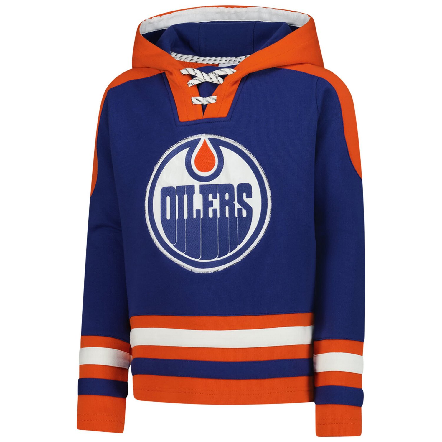 Youth Connor McDavid Edmonton Oilers Ageless Must-Have V-Neck Name  Number Pullover Hoodie - view number 2