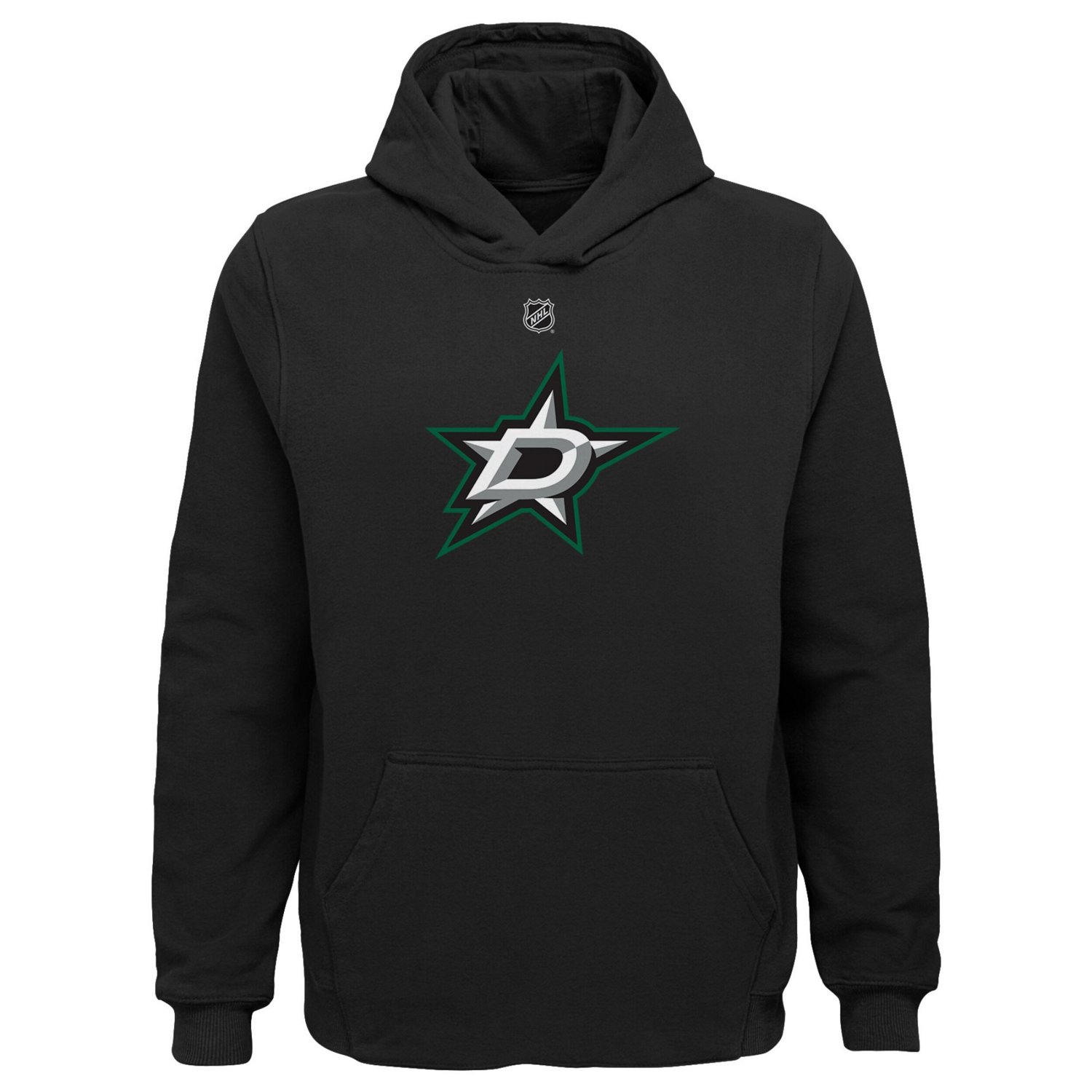 Youth Dallas Stars Primary Logo Pullover Hoodie