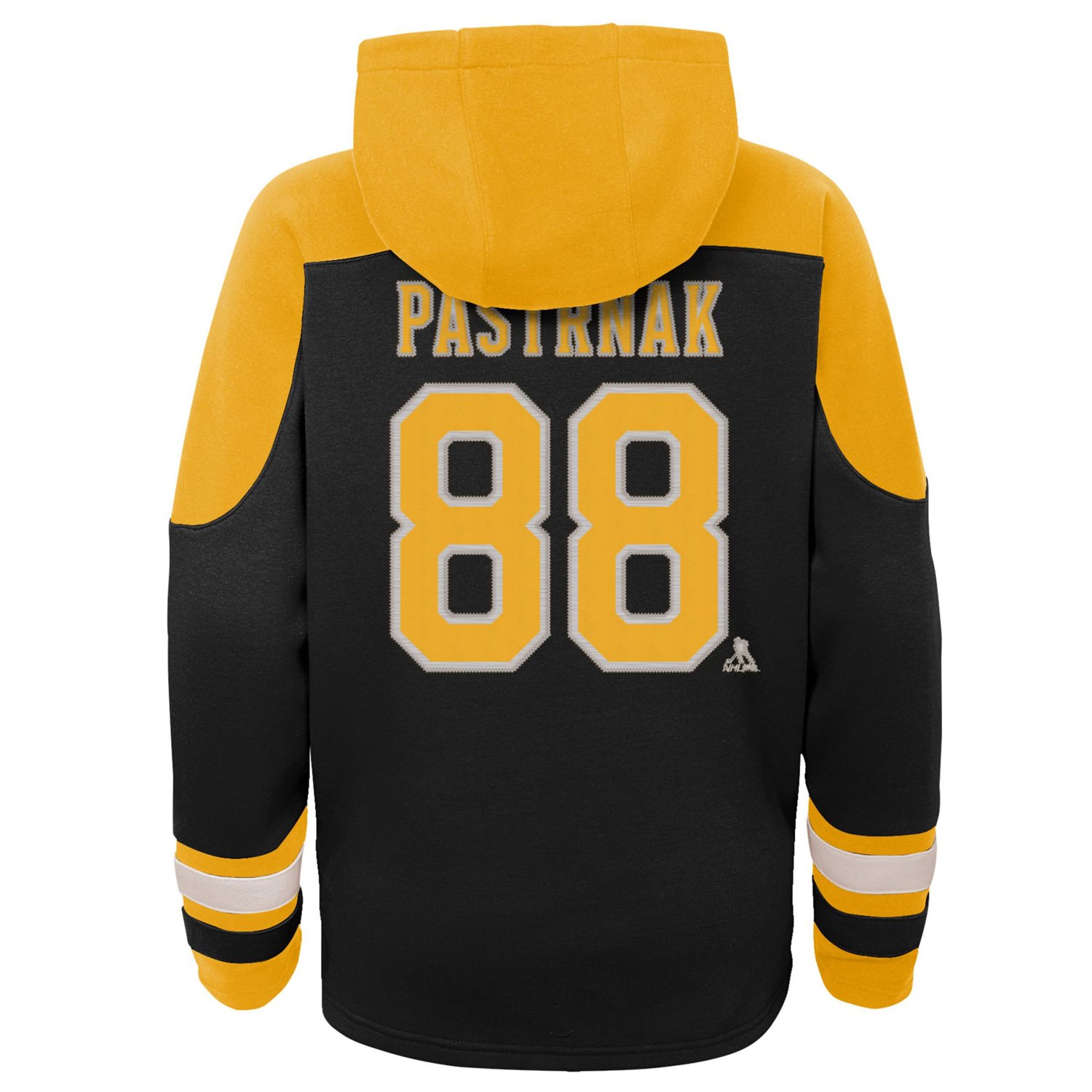 Youth David Pastrnak Boston Bruins Ageless Must-Have V-Neck Name  Number Pullover Hoodie - view number 3