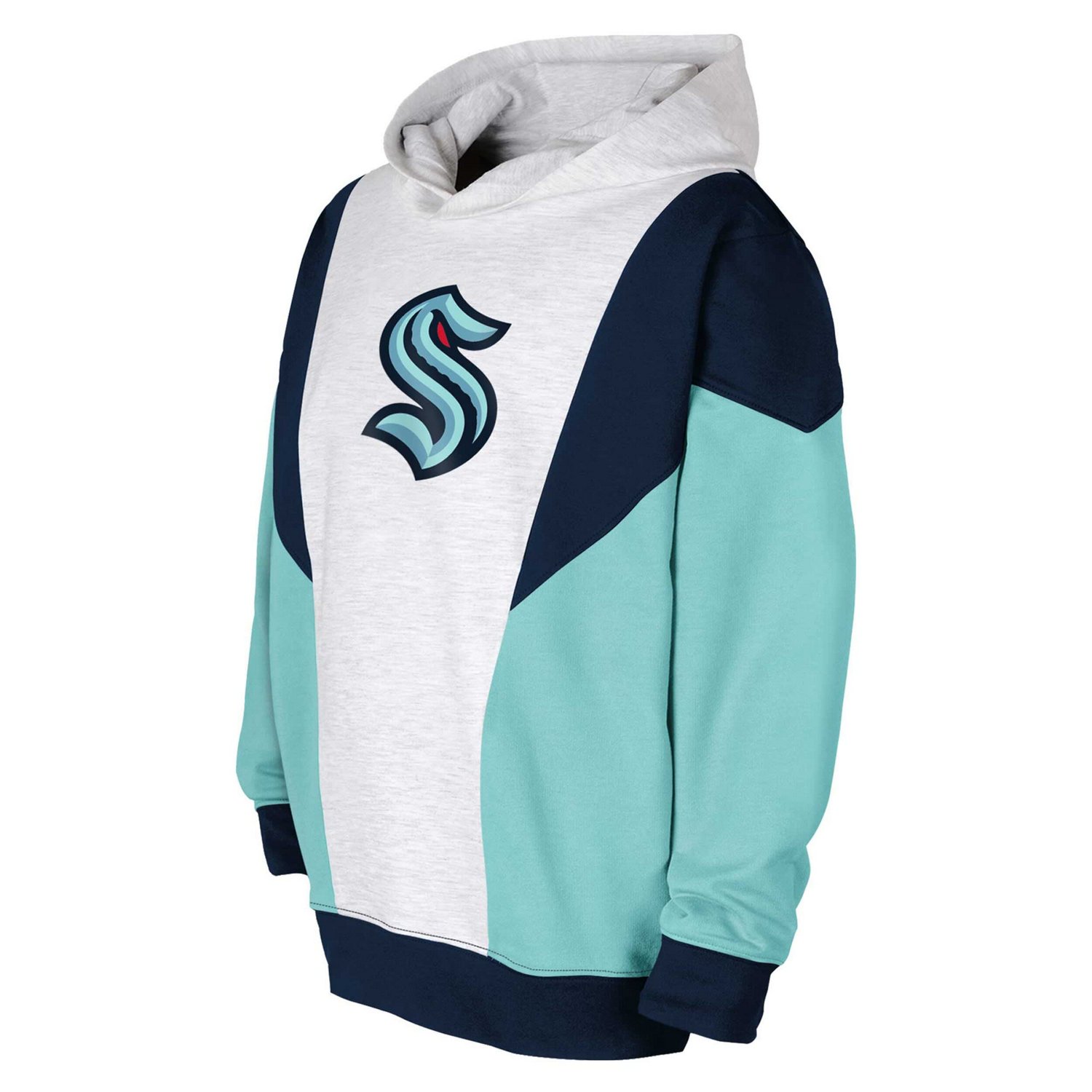 Youth Deep Sea Seattle Kraken Champion League Fleece Pullover Hoodie - view number 2